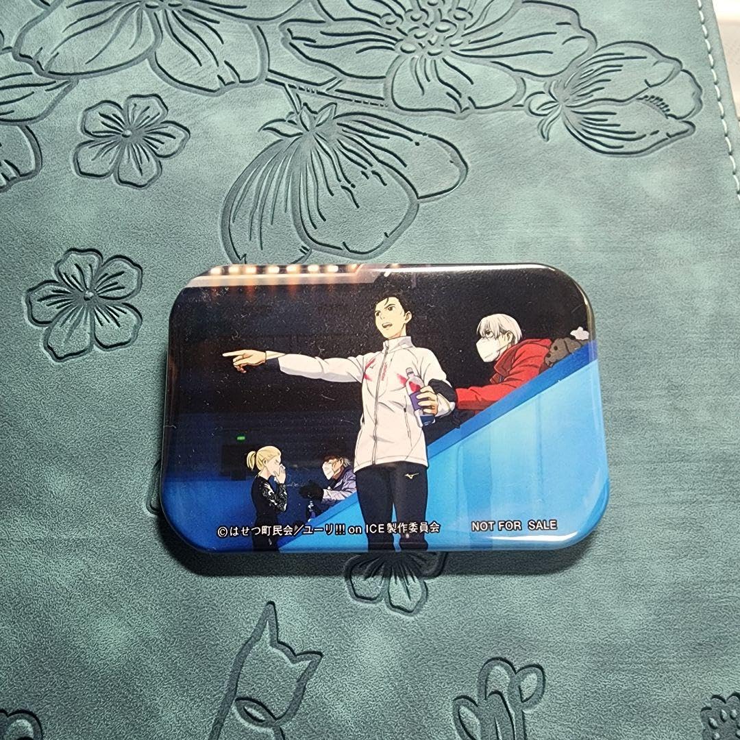 ユーリ!!! on ICE×MIZUNO 勝生勇利誕生日記念購入特典缶バッジA ユーリ