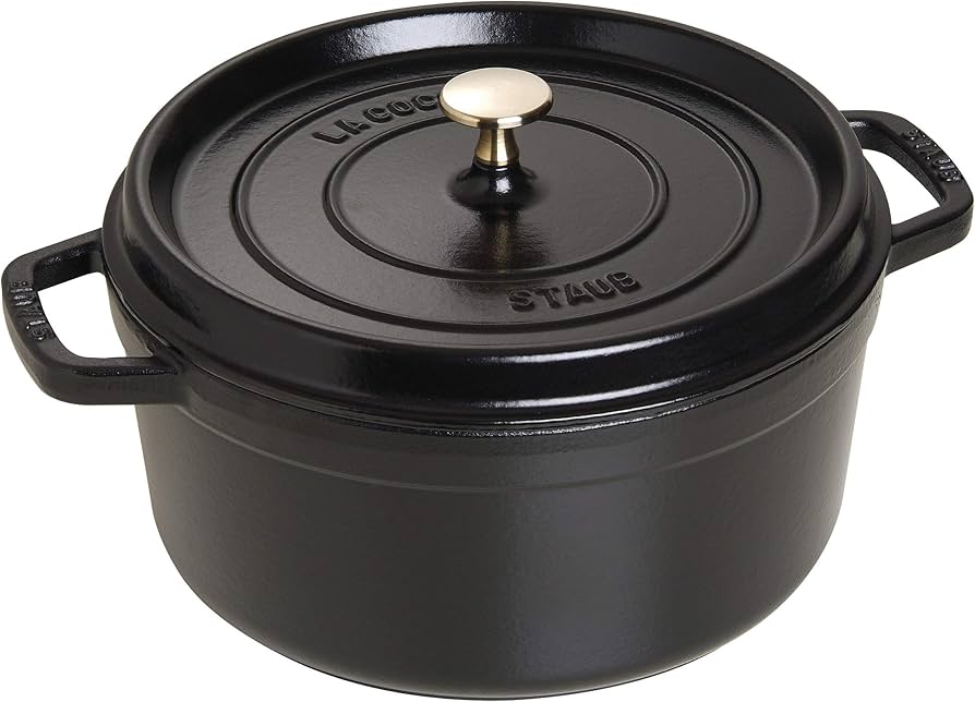 Amazon.co.jp: ストウブ(Staub) 「 ピコ ココット ラウンド ブラック
