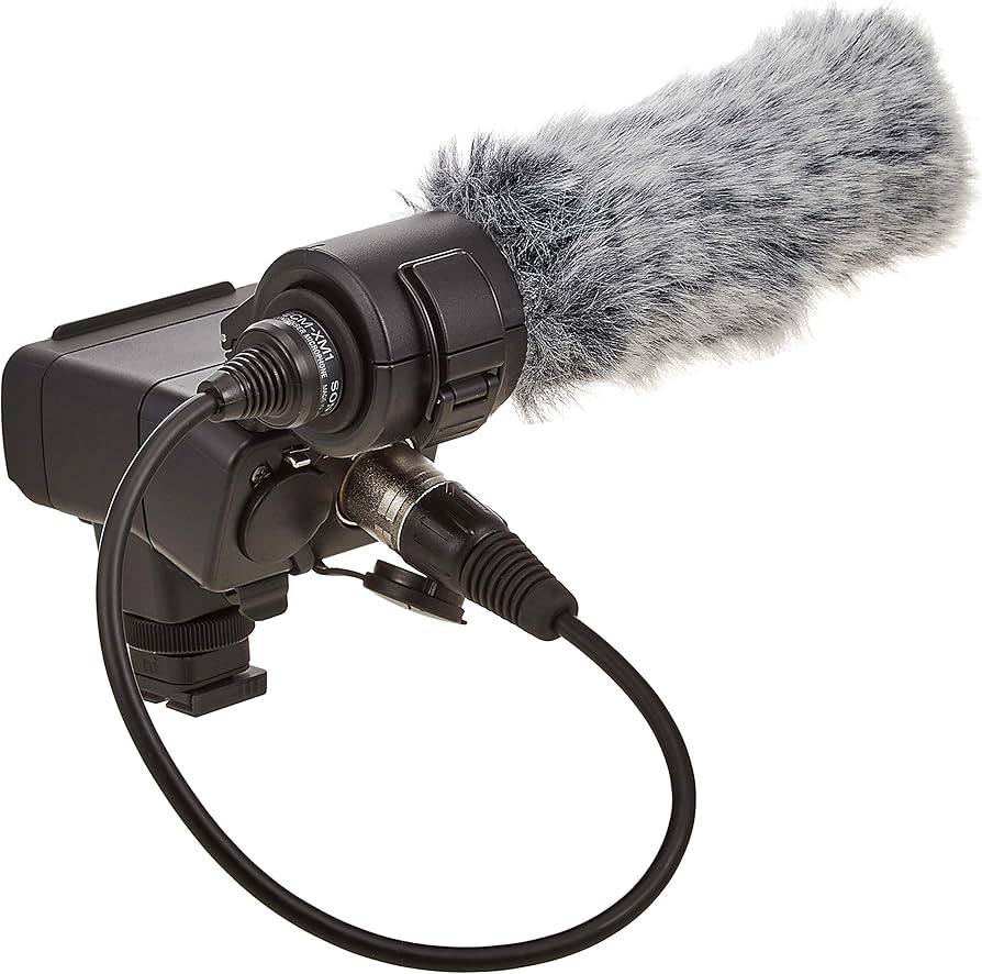 Amazon.com : Sony XLR-K2M Adaptor Kit with Microphone : Electronics