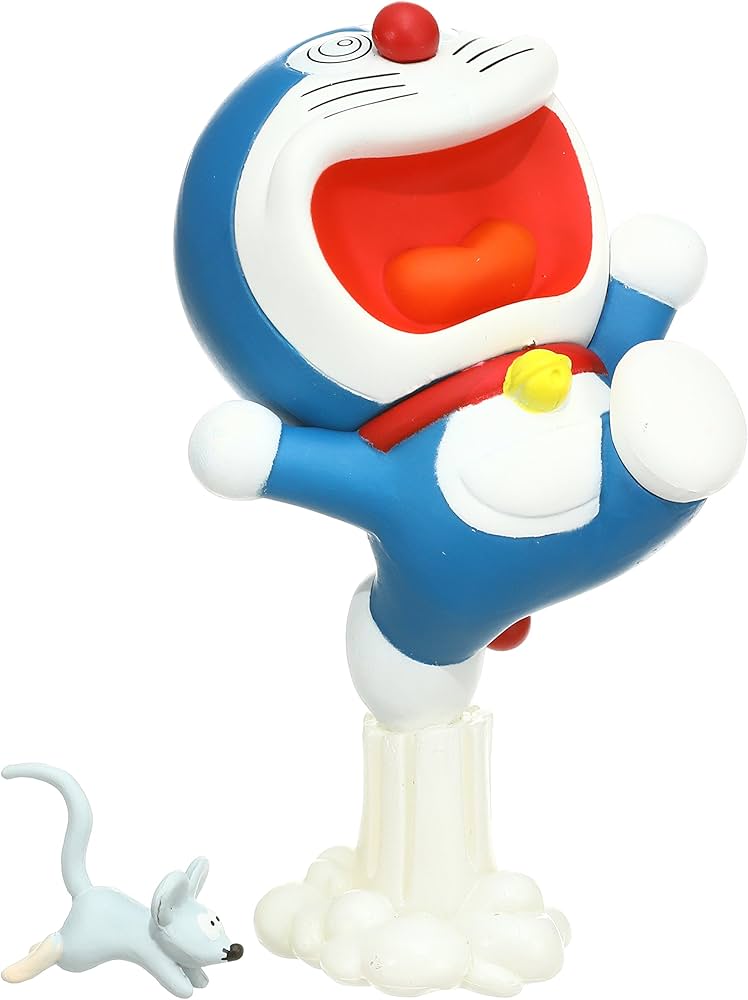 Amazon | UDF ドラえもん&ねずみ(ノンスケール PVC製塗装済み完成品