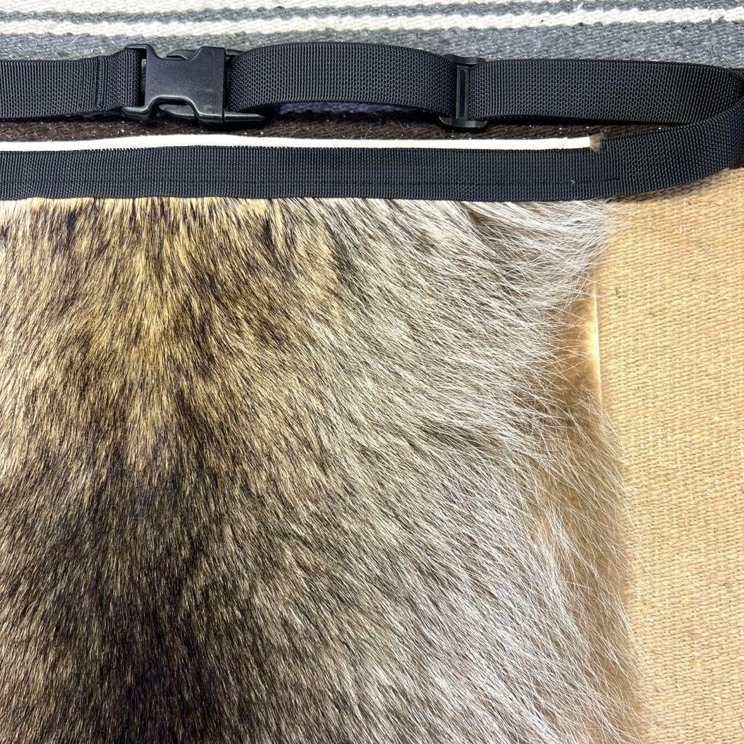 極上特大ラクーン 尻あて腰当尻皮 登山 スキー キャンプ ヒップガード