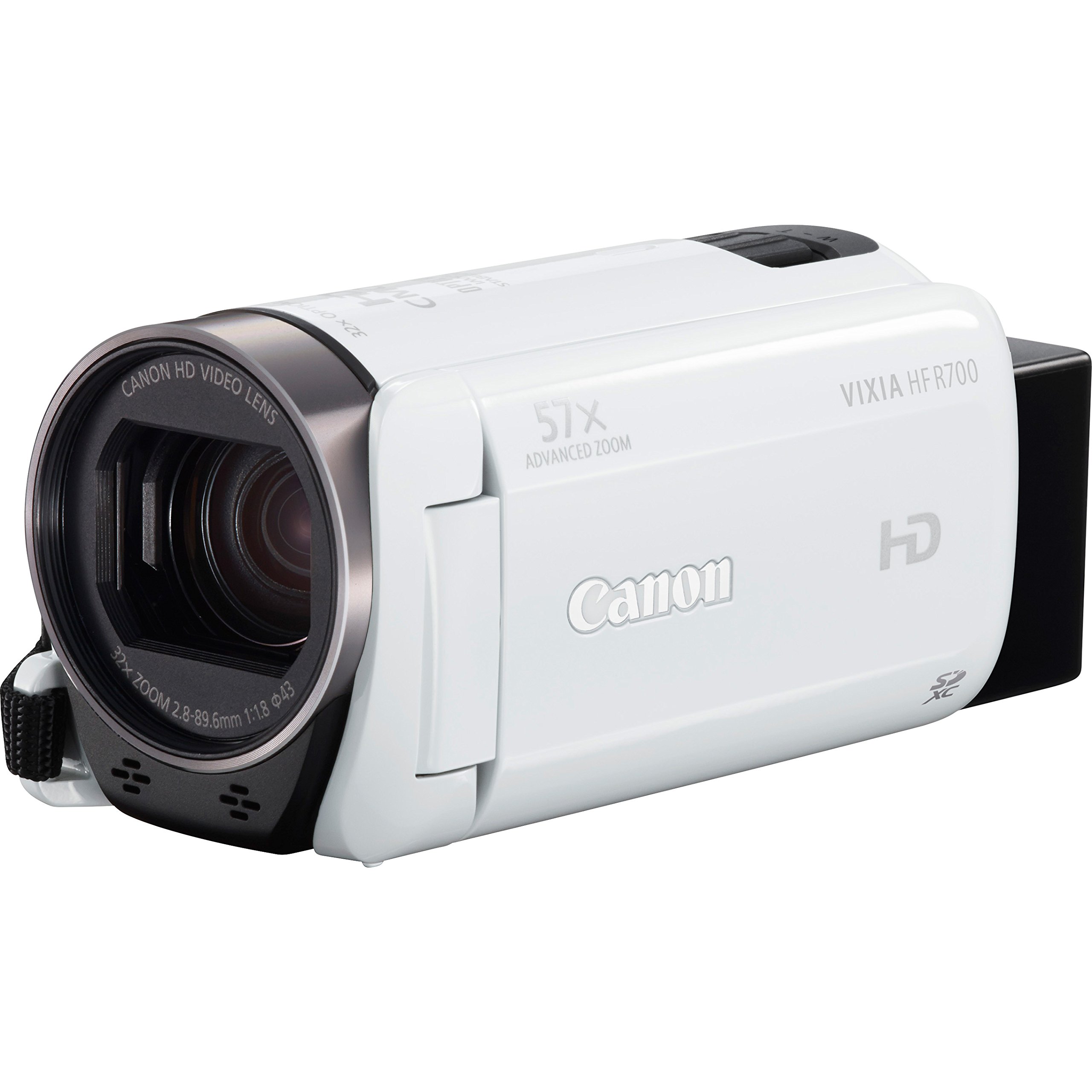 Amazon.com : Canon VIXIA HF R700 Full HD Camcorder (White