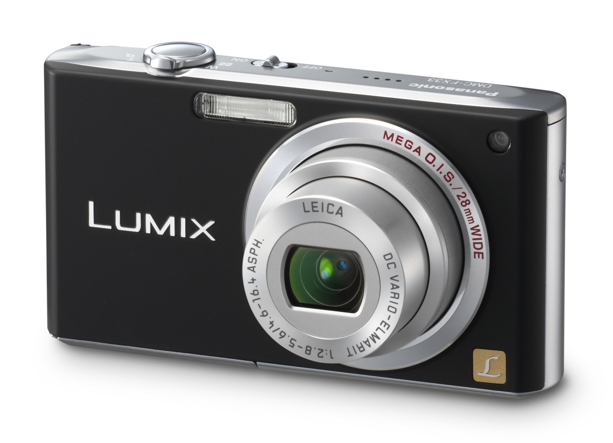 Panasonic DMC-FX33 EG K Digitalkamera (8 Megapixel, 3,6-fach opt