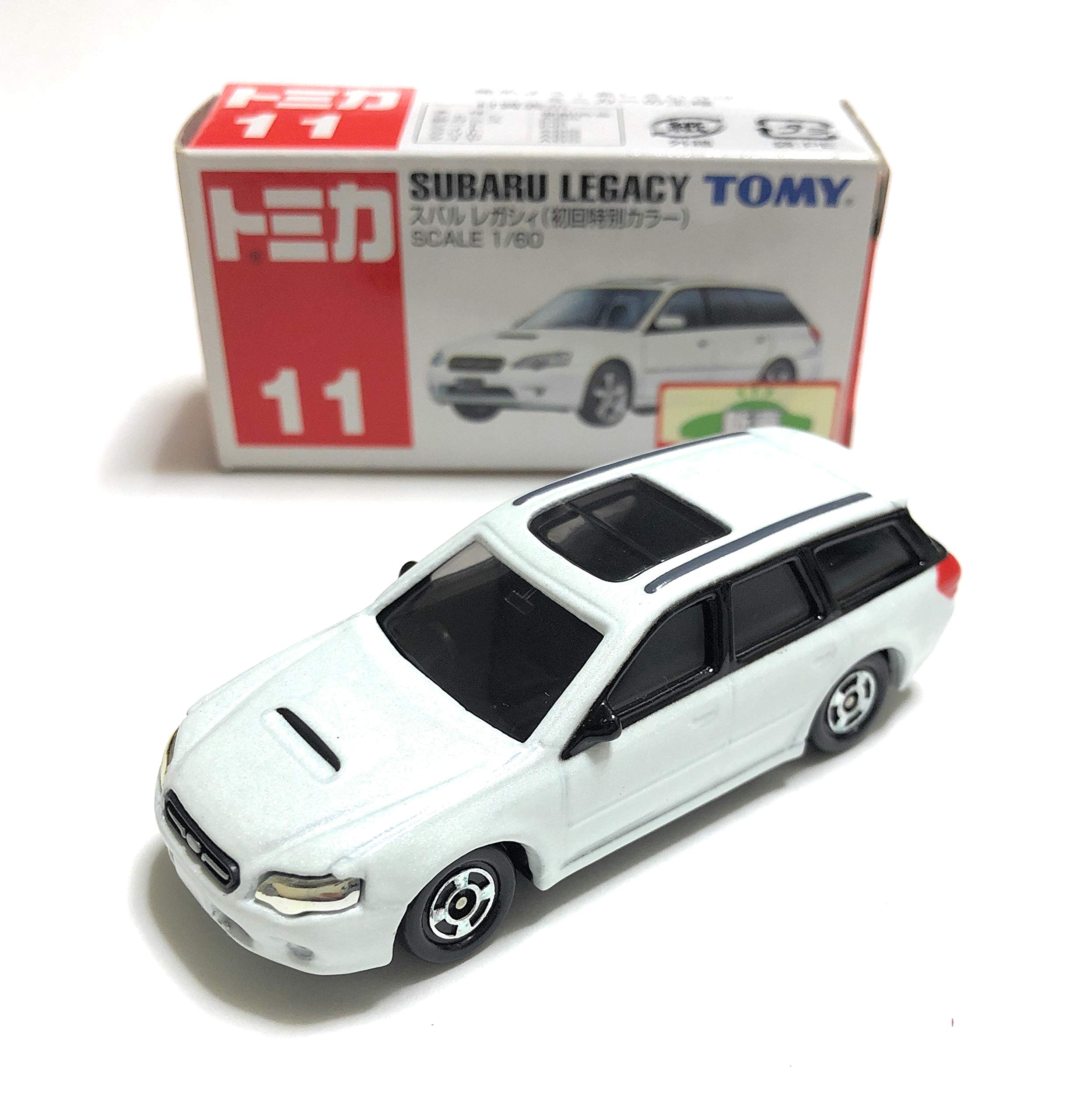 Amazon | トミカNo.11 SUBARU レガシィ（初回特別カラー） 箱
