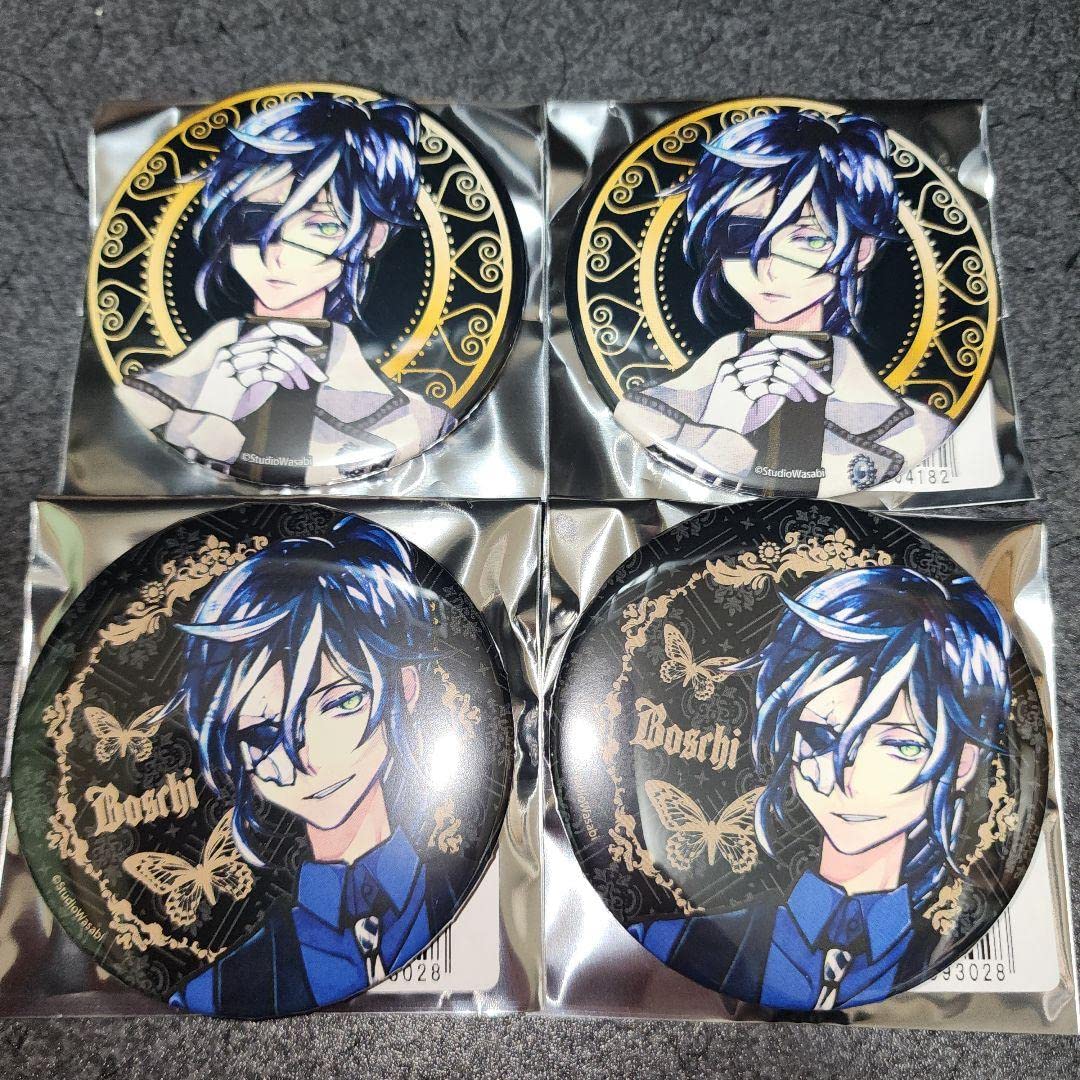 悪魔執事と黒い猫 あくねこ Birthday ラト オーロラ 缶バッジ 76点