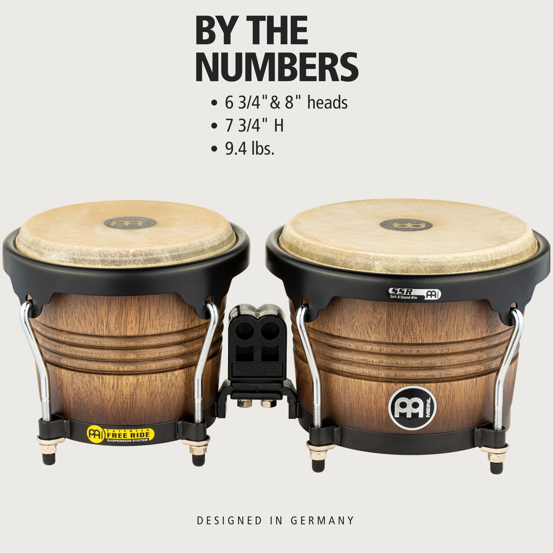 Amazon.co.jp: MEINL Percussion マイネル ボンゴ Marathon Series