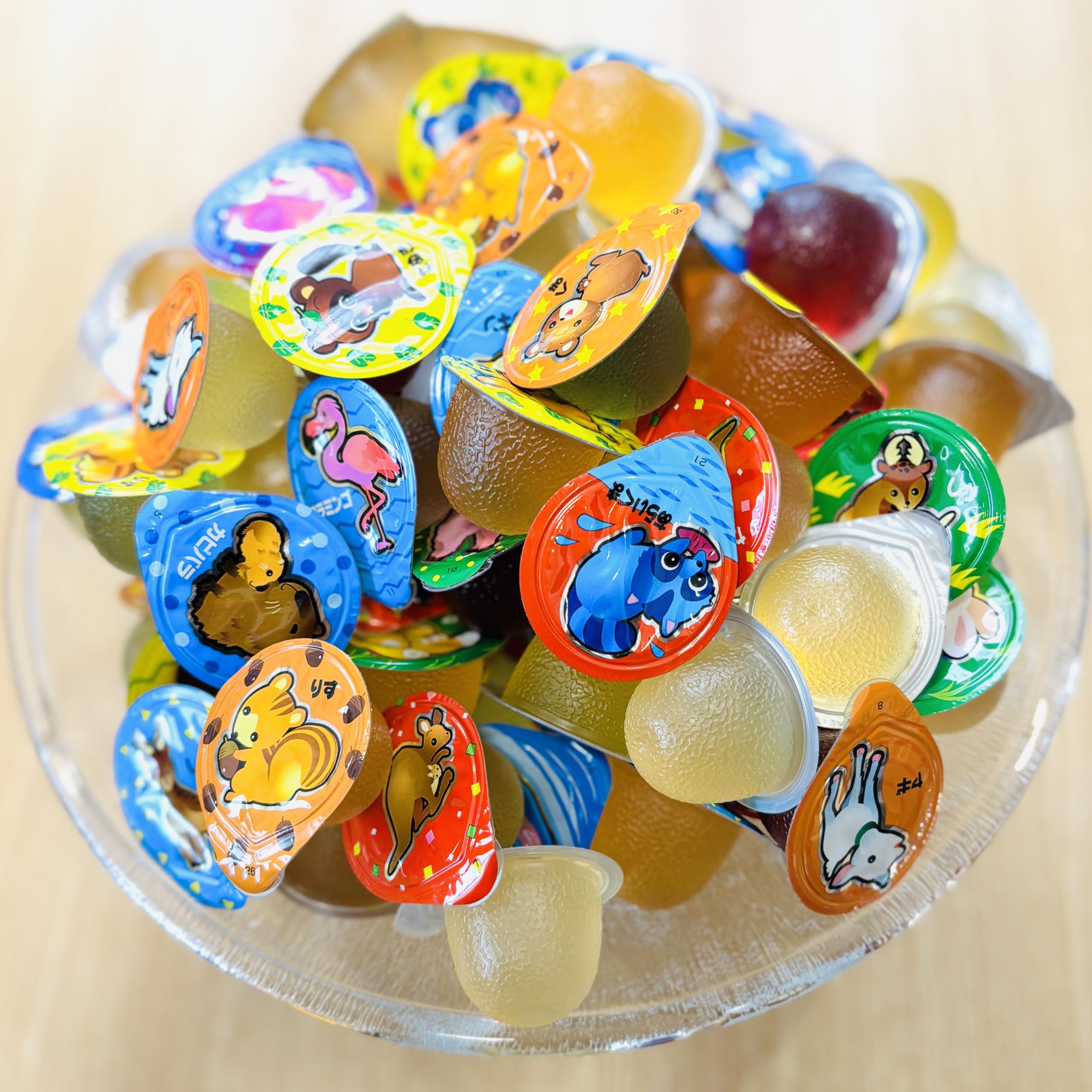 Amazon.co.jp: エースベーカリー どうぶつえんゼリー 業務用 100個入り