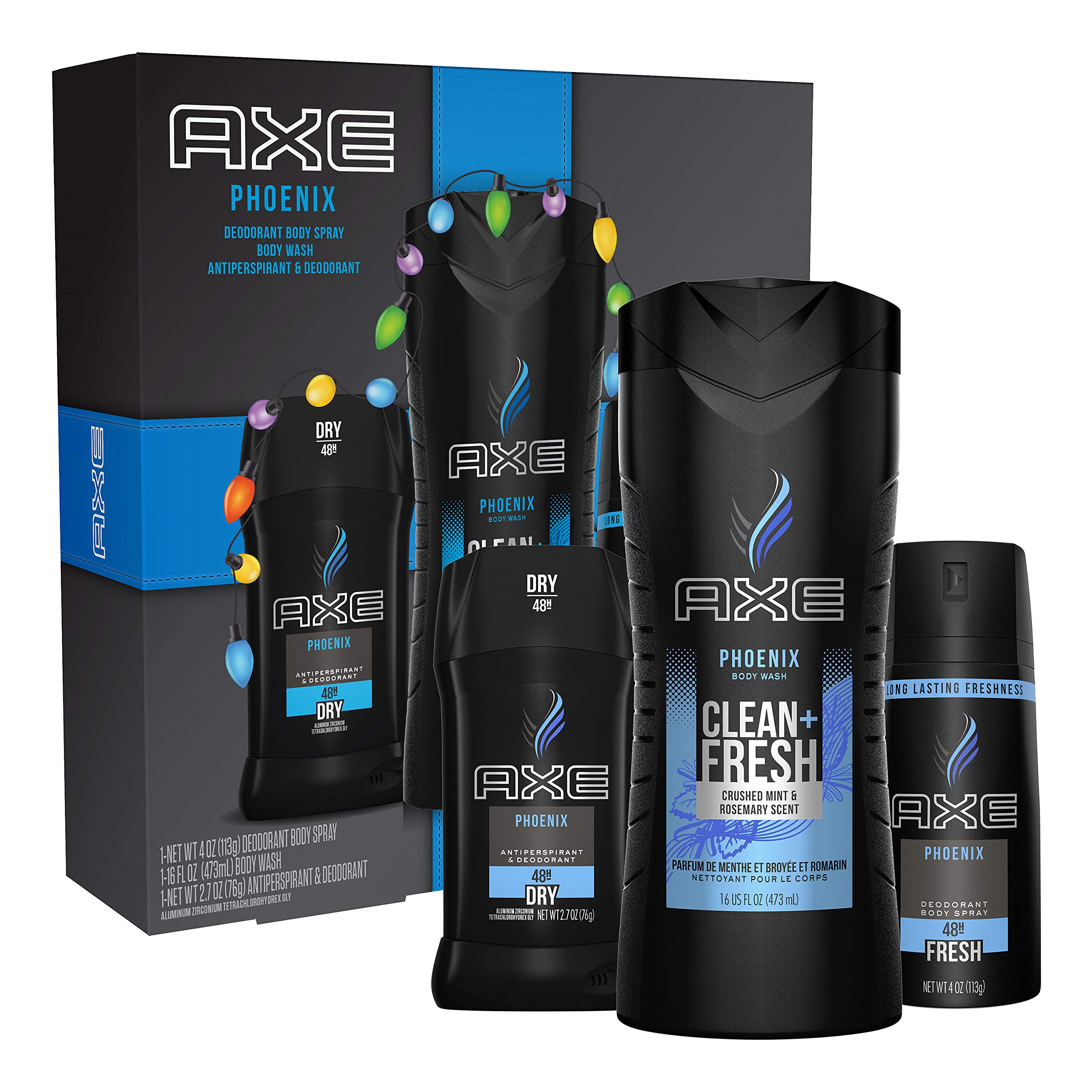 Amazon.com : AXE Phoenix Holiday Gift Set With Body Spray
