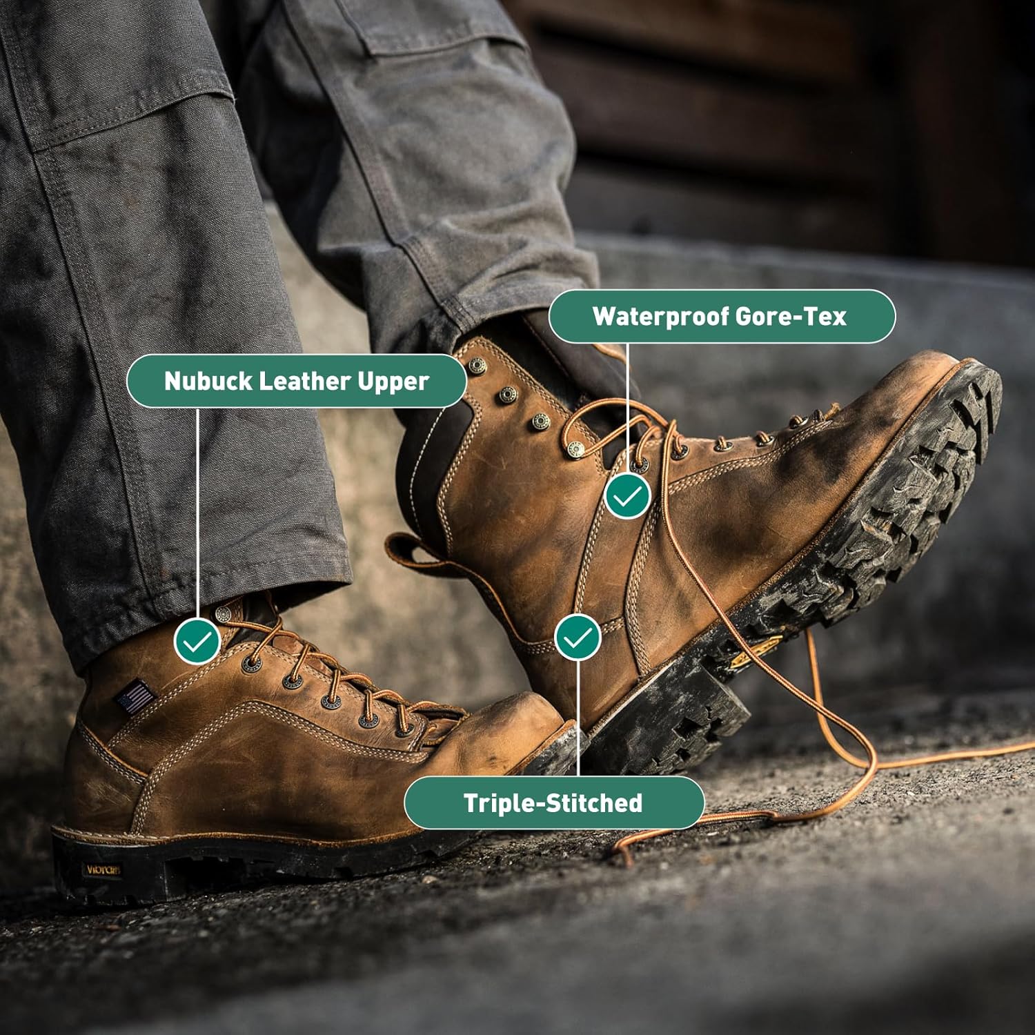 Amazon | [ダナー] Men's Quarry USA 8