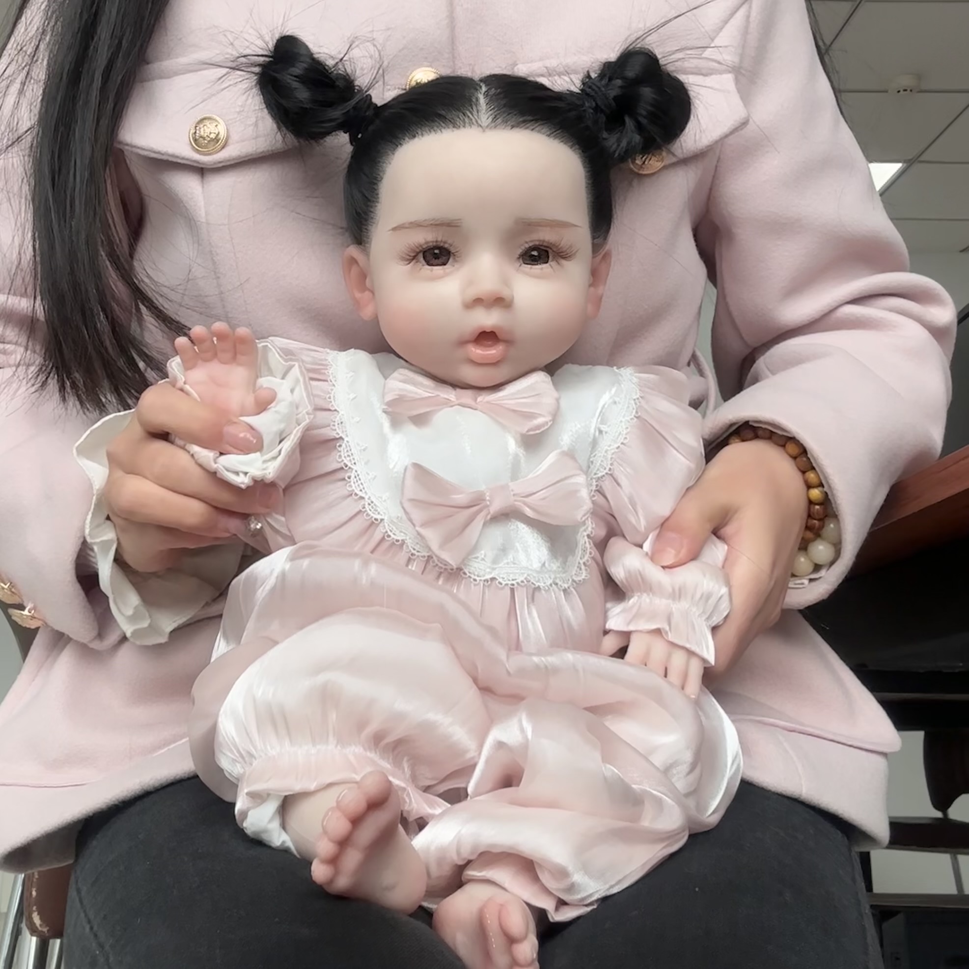 Amazon | シリコン赤ちゃん人形 LINGZHANリボーンドール 47センチ日本