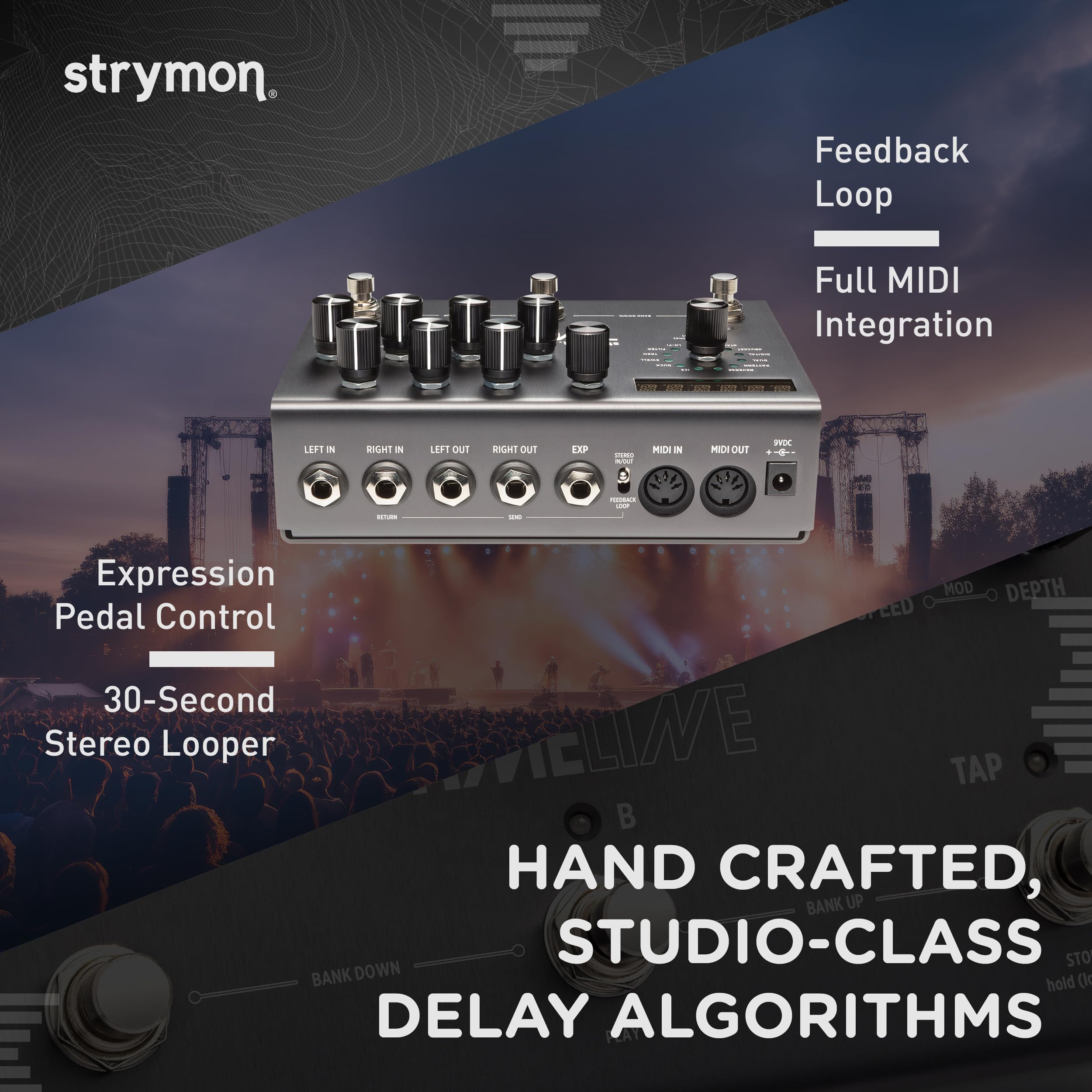 Amazon | [国内正規品]Strymon:TIMELINE | ディレイ・リバーブ | 楽器