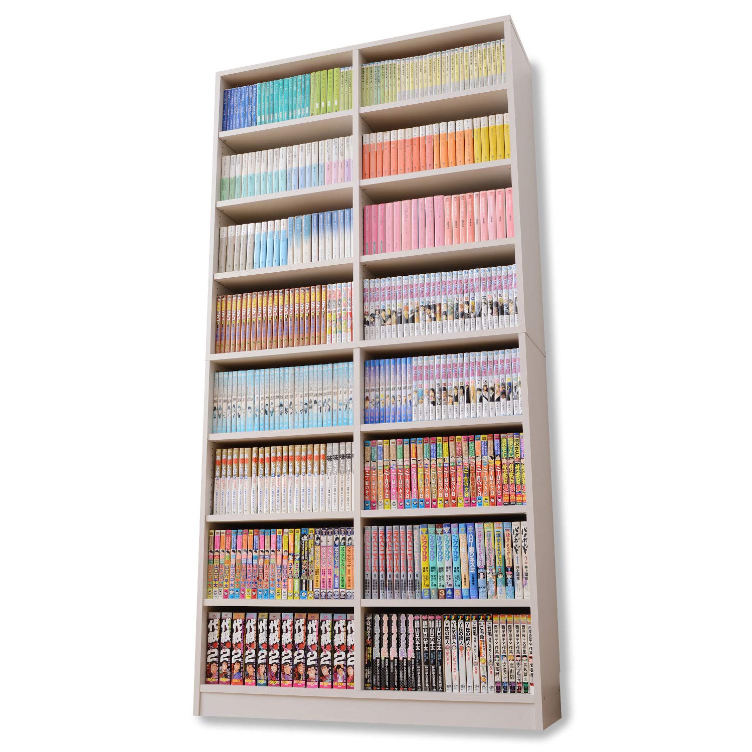 Amazon.co.jp: 山善(YAMAZEN) 本棚 幅90.5×奥行29×高さ184cm 8段 棚板