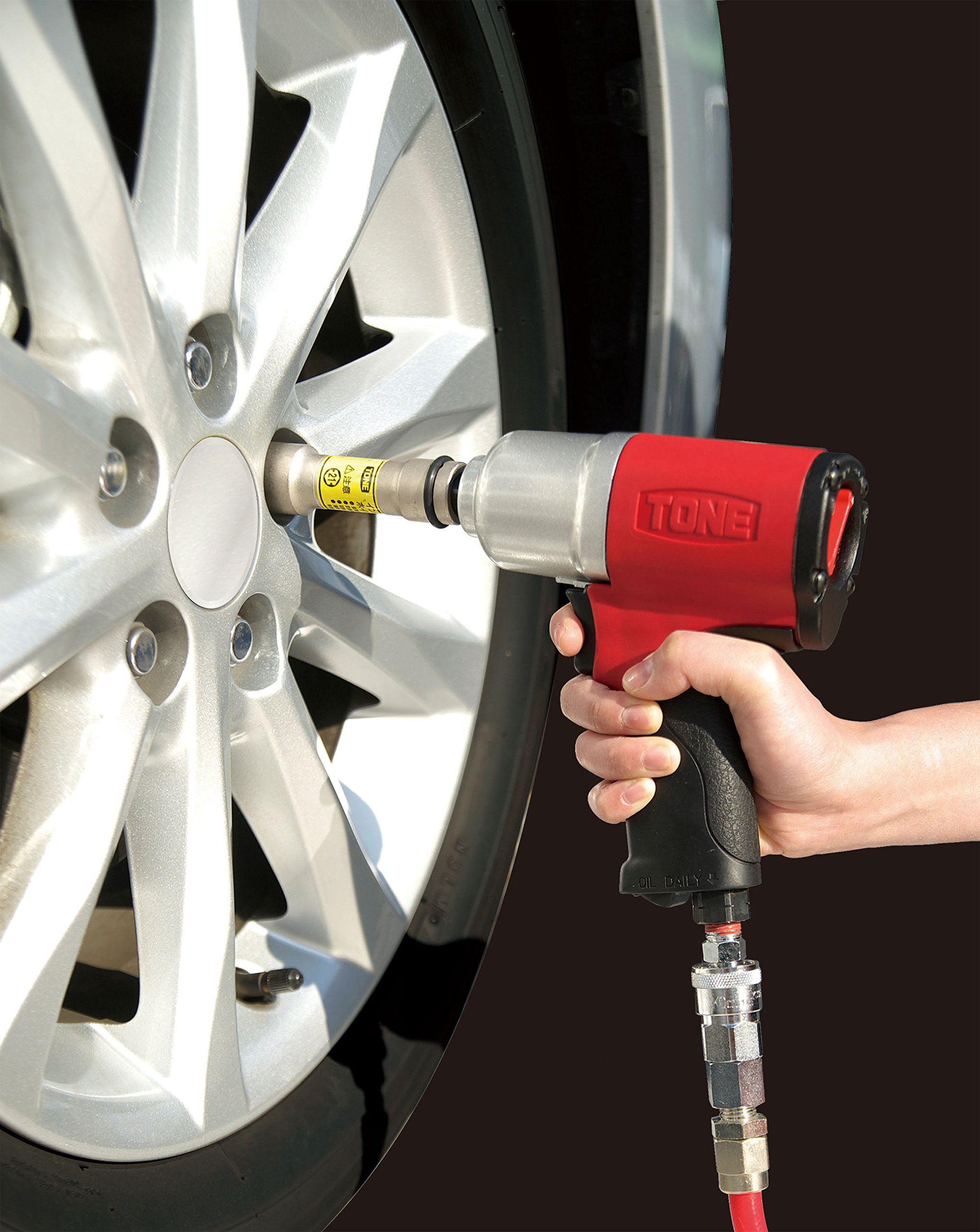 Amazon | トネ(TONE) エア-インパクトレンチ(ショートタイプ) 差込角