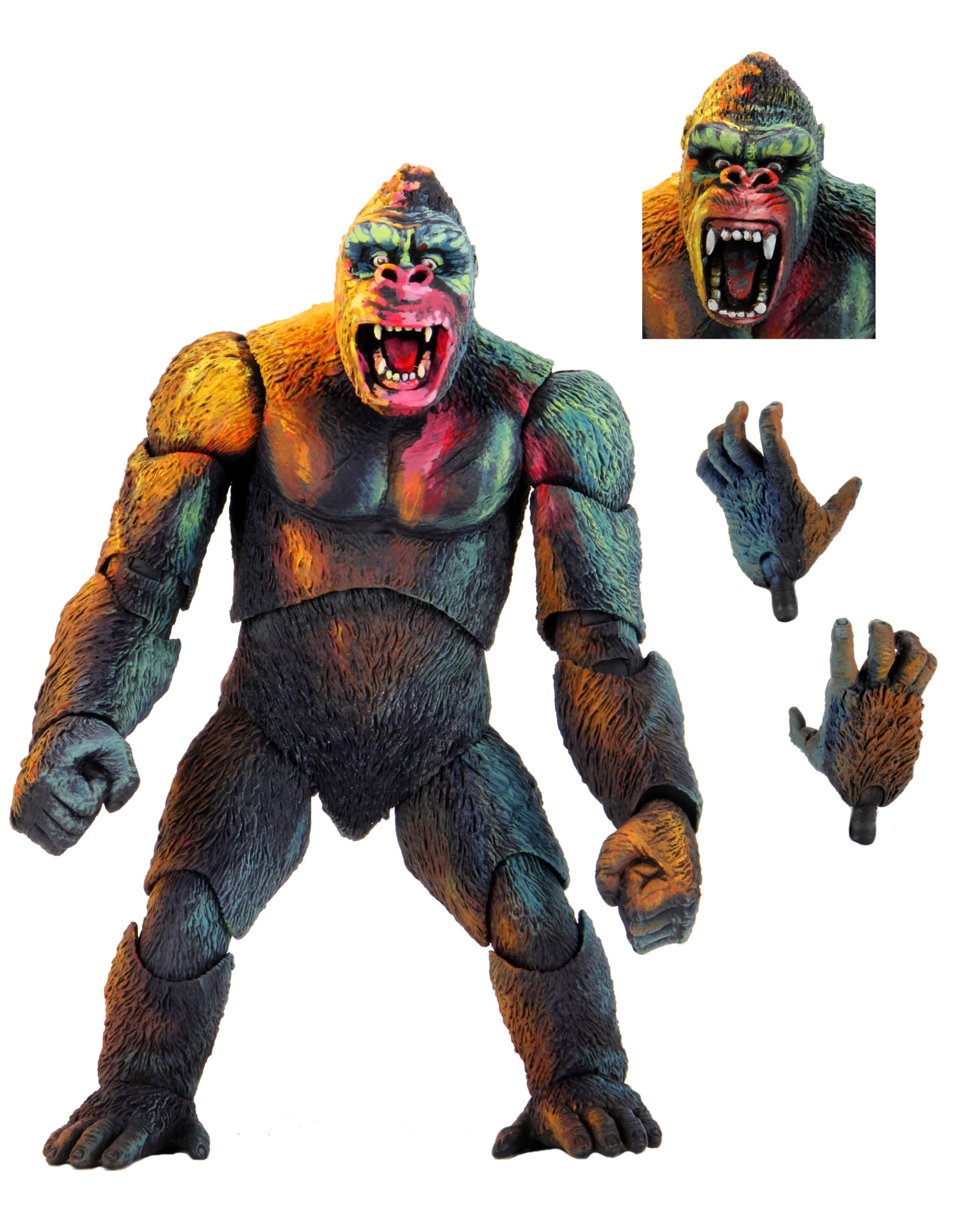 Amazon.com: King Kong – Ultimate King Kong (illustrated) -7” Scale