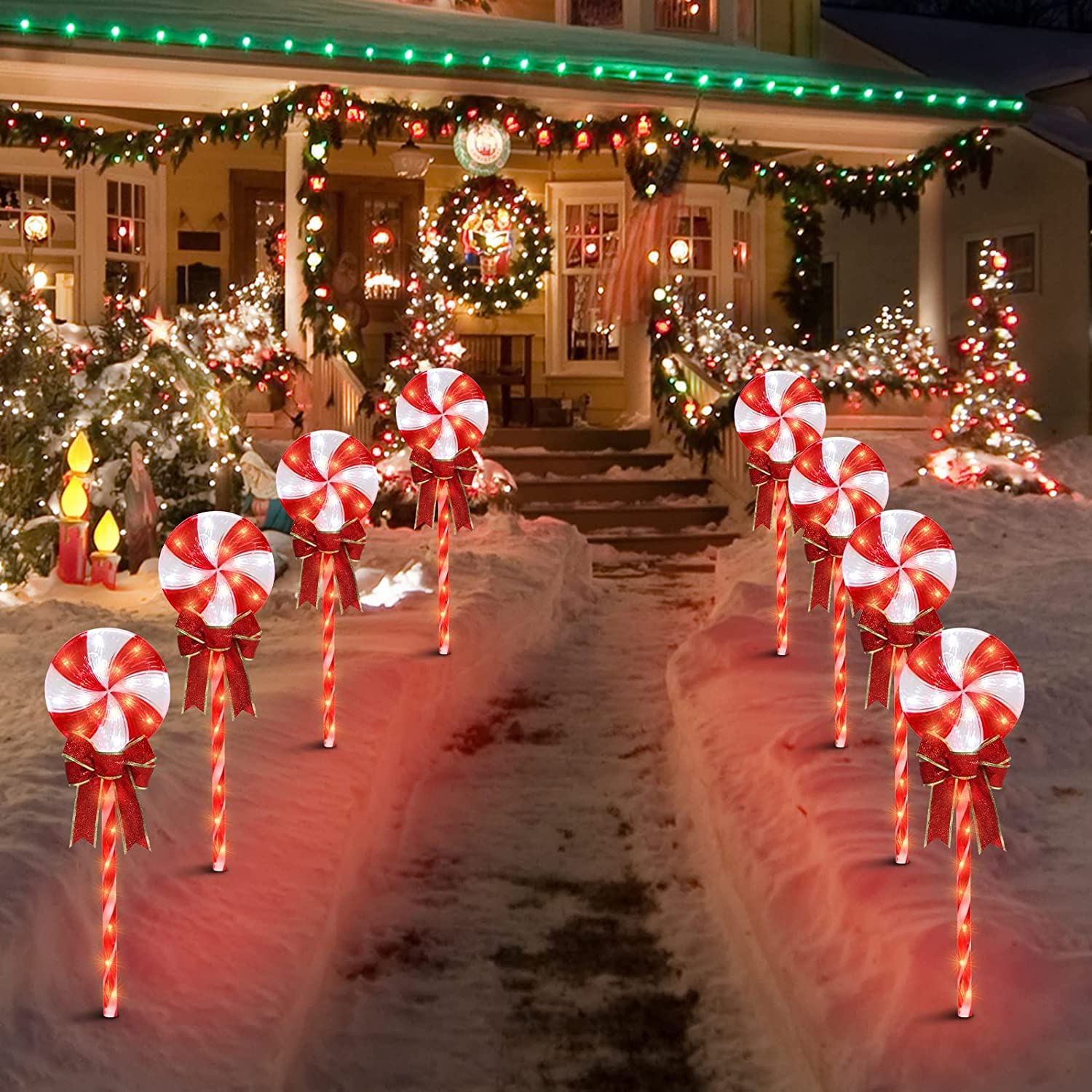 Amazon.com : LAMPHOME 8PK 24