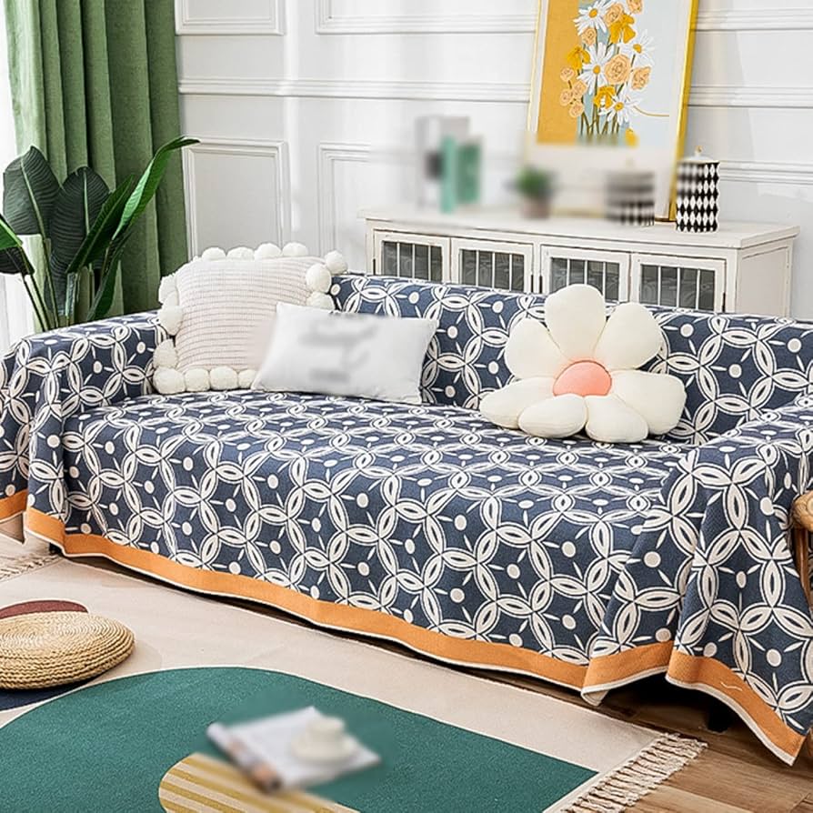 Amazon｜DB3NK マルチカバー マルチクロス 長方形 ダークブル― 180