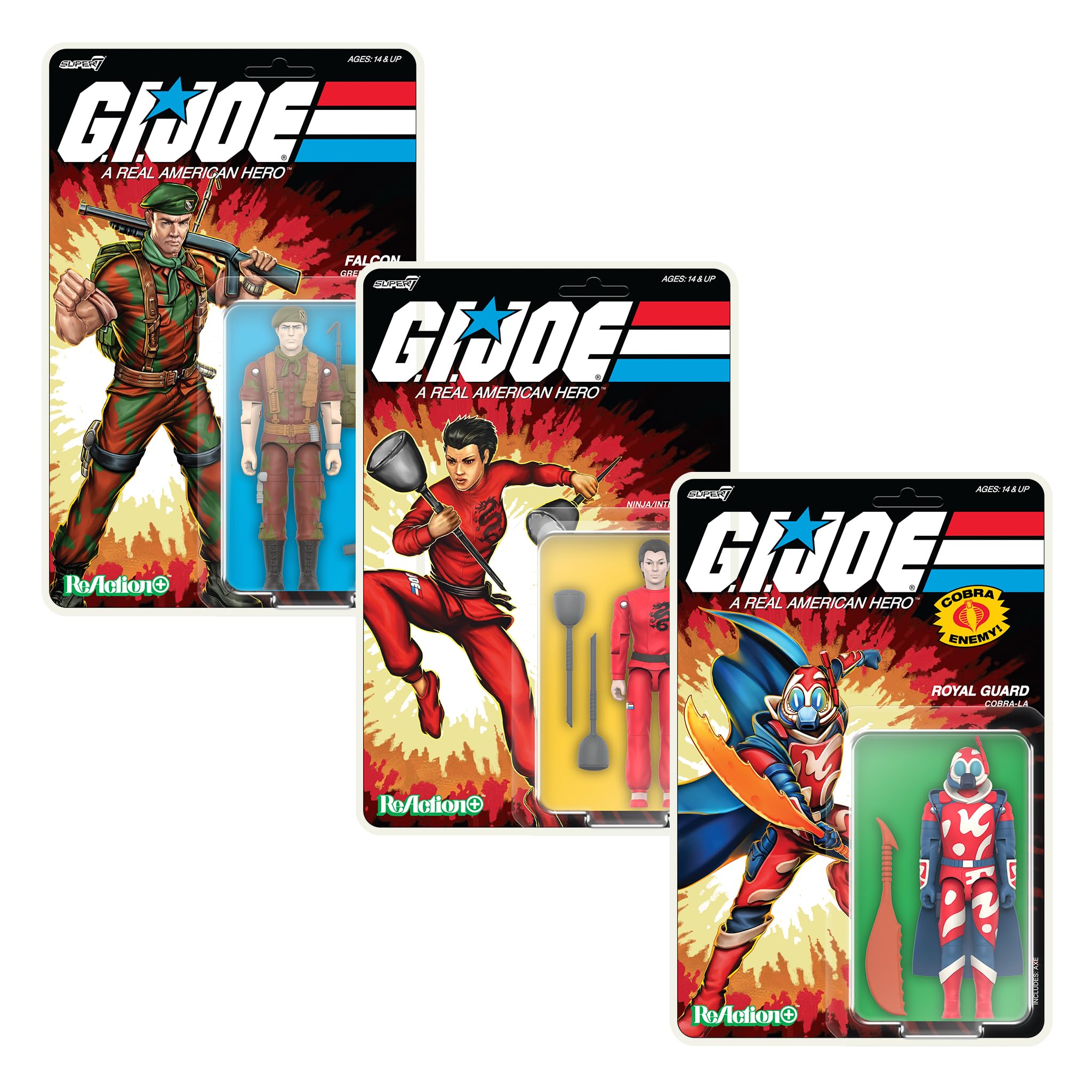 Super7 G.I. Joe Reaction+ Wave 04 (Movie Collection) - Cobra-La