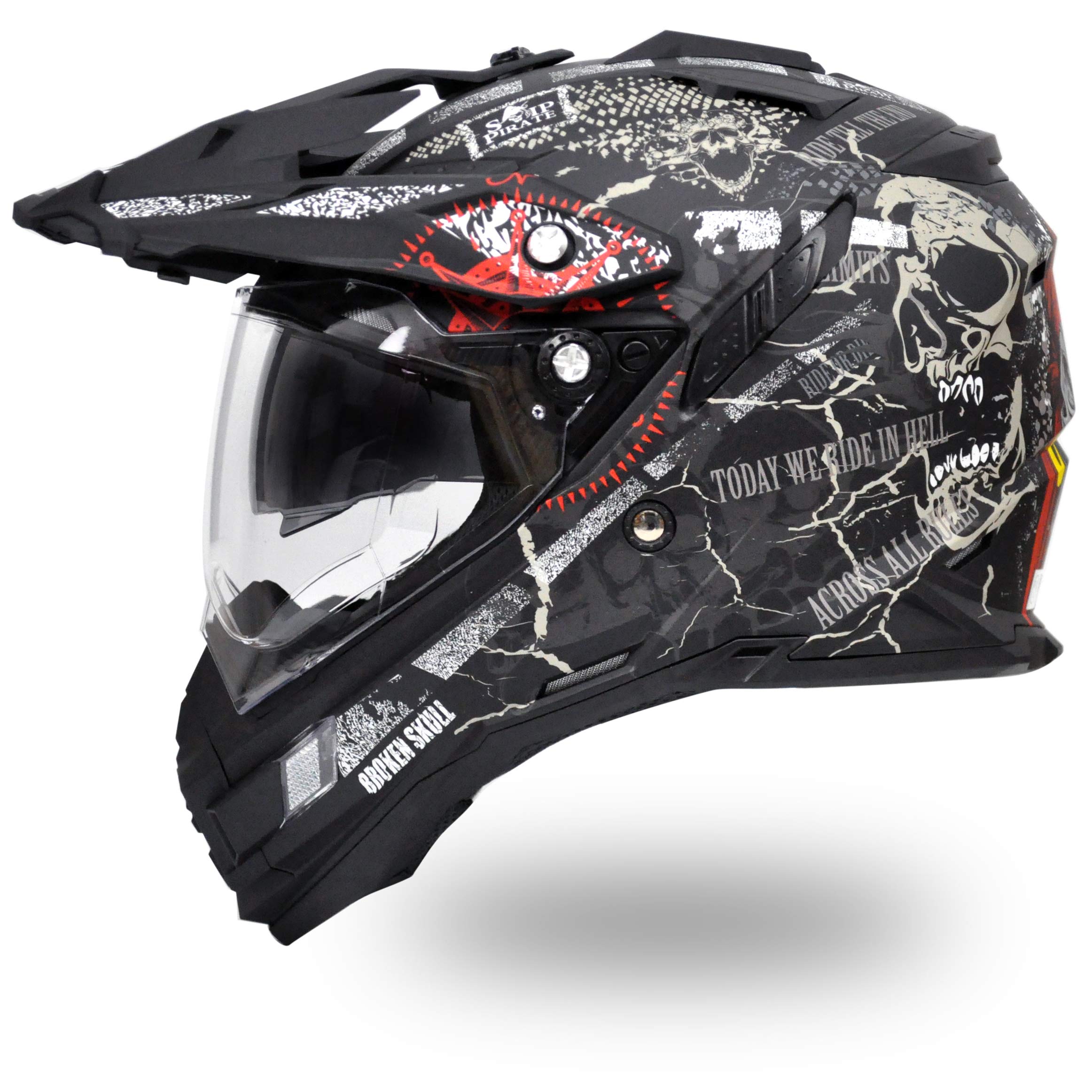 Amazon.co.jp: THH 開閉式インナーサンバイザー採用 オフロード