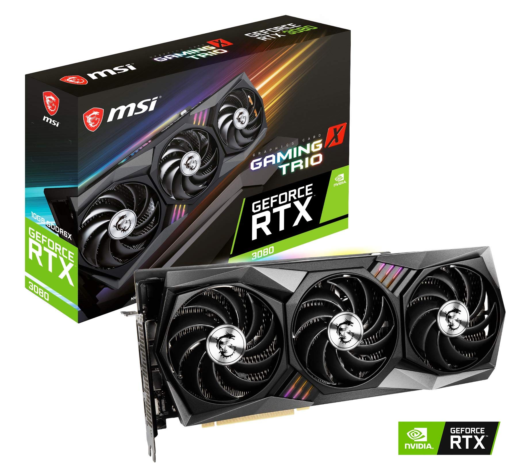 Amazon.com: msi Gaming GeForce RTX 3080 10GB GDRR6X 320-Bit HDMI