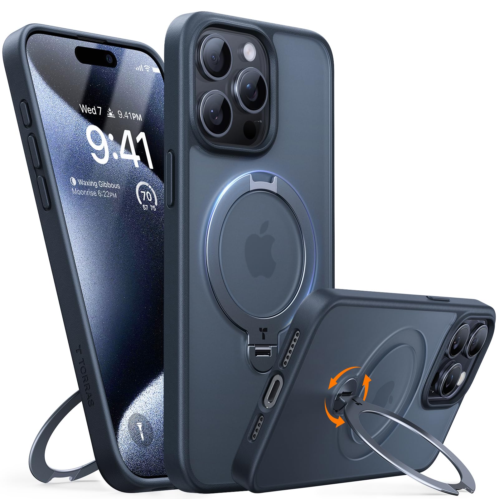 Amazon.co.jp: TORRAS iPhone 15 Pro 用 ケース【超剛性｜360