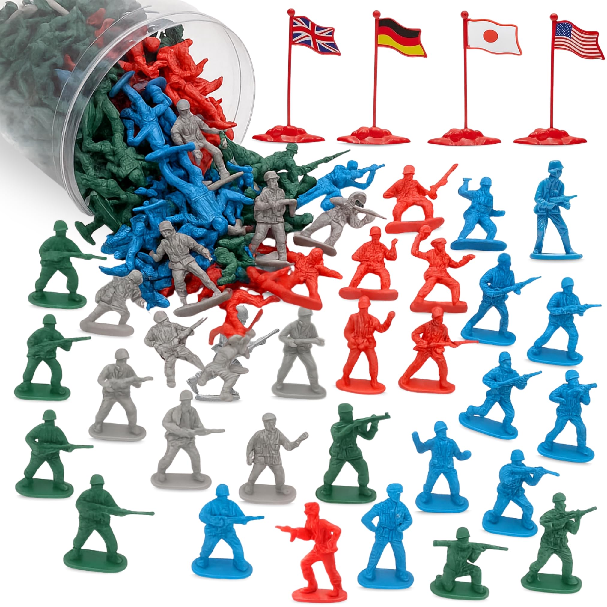 Amazon.com: Liberty Imports Army Men Toy Soldiers Playset Bucket