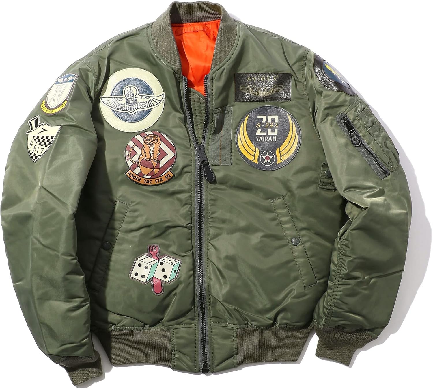 週末価格【トップガンマーベリック】MA-1 フライトジャケット オリーブ