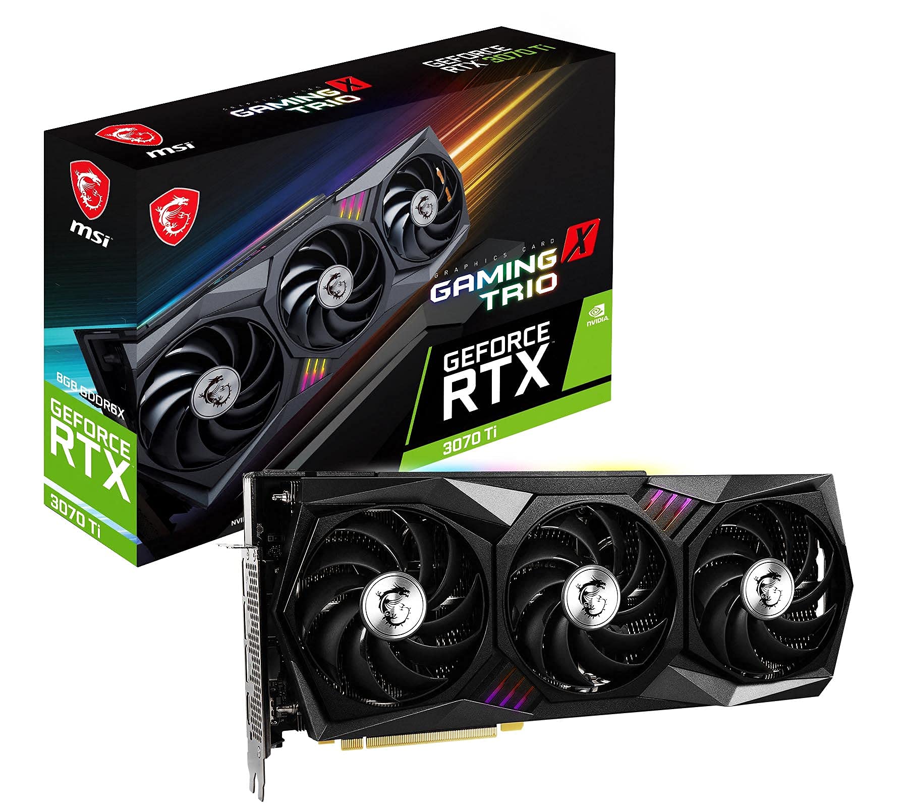 Amazon.com: MSI Gaming GeForce RTX 3070 Ti Gaming X Trio 8G 8GB