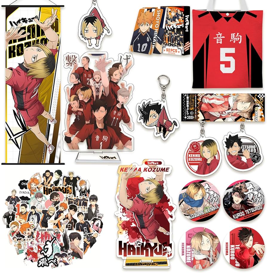 Amazon.co.jp: DIROLVON ハイキュー 孤爪 研磨 グッズ 音駒高校 福袋