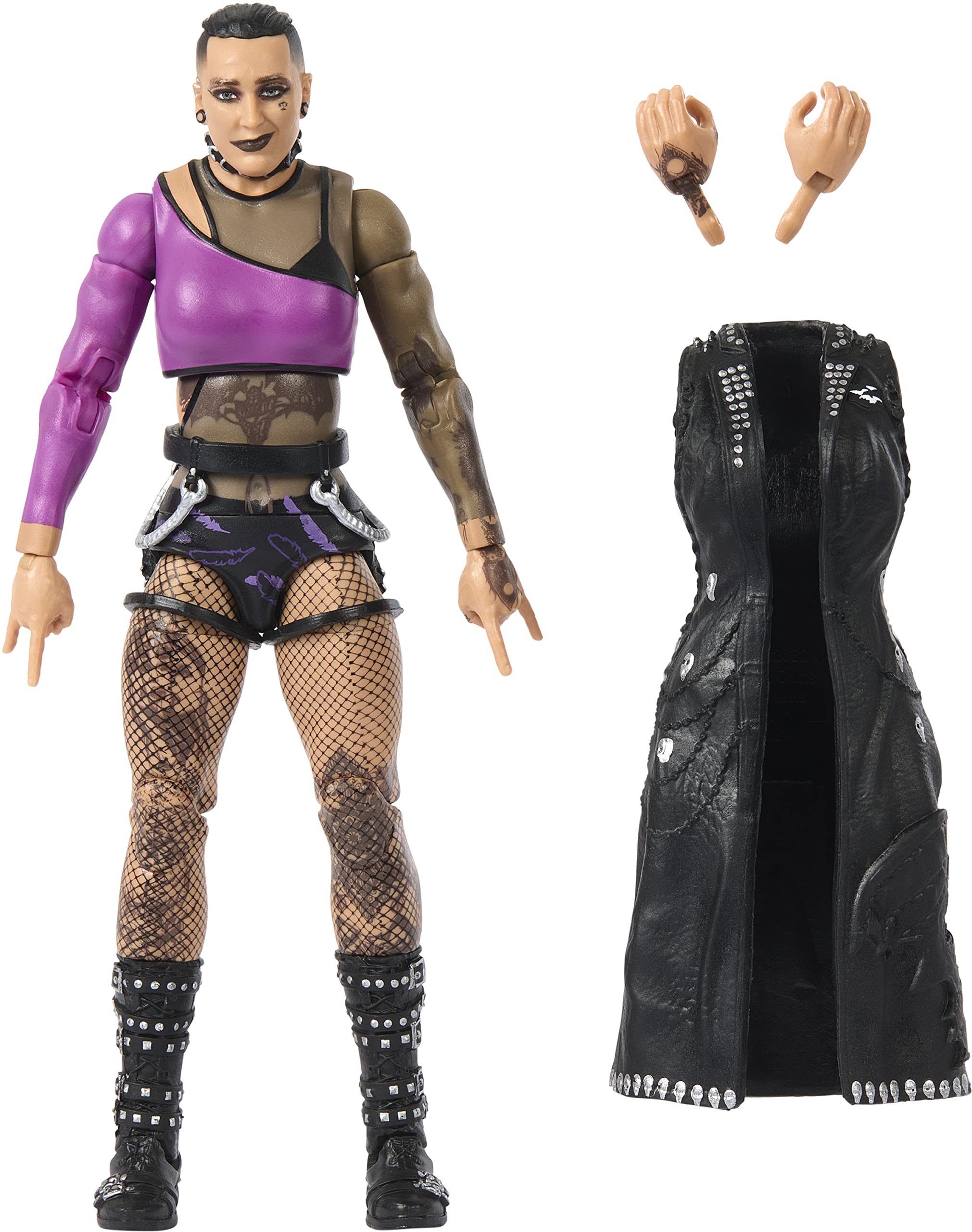 Mattel WWE Rhea Ripley Elite Collection Action Figures, Deluxe