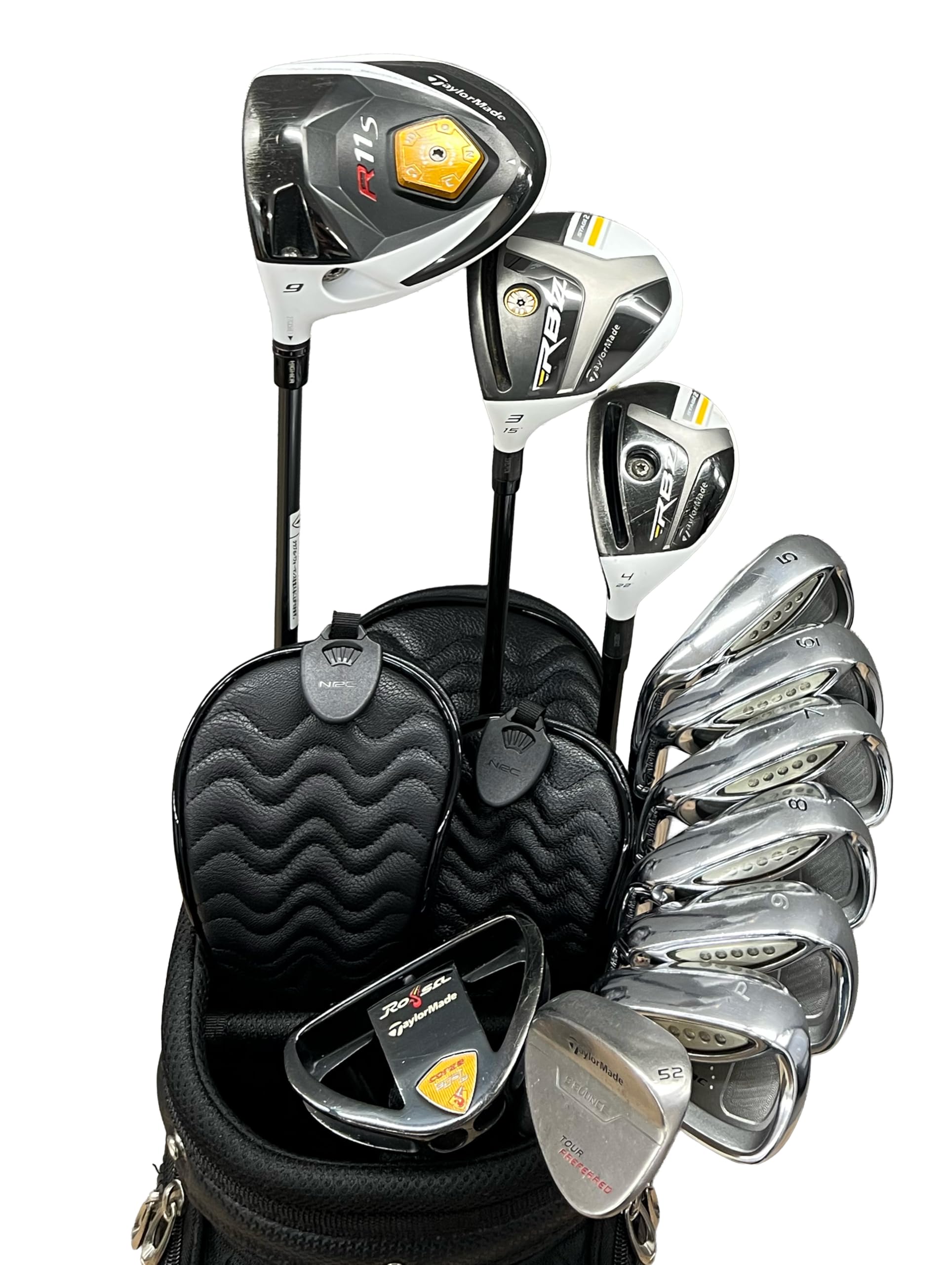 テーラーメイド21本メンズクラブセット初心者ゴルフクラブセット中古