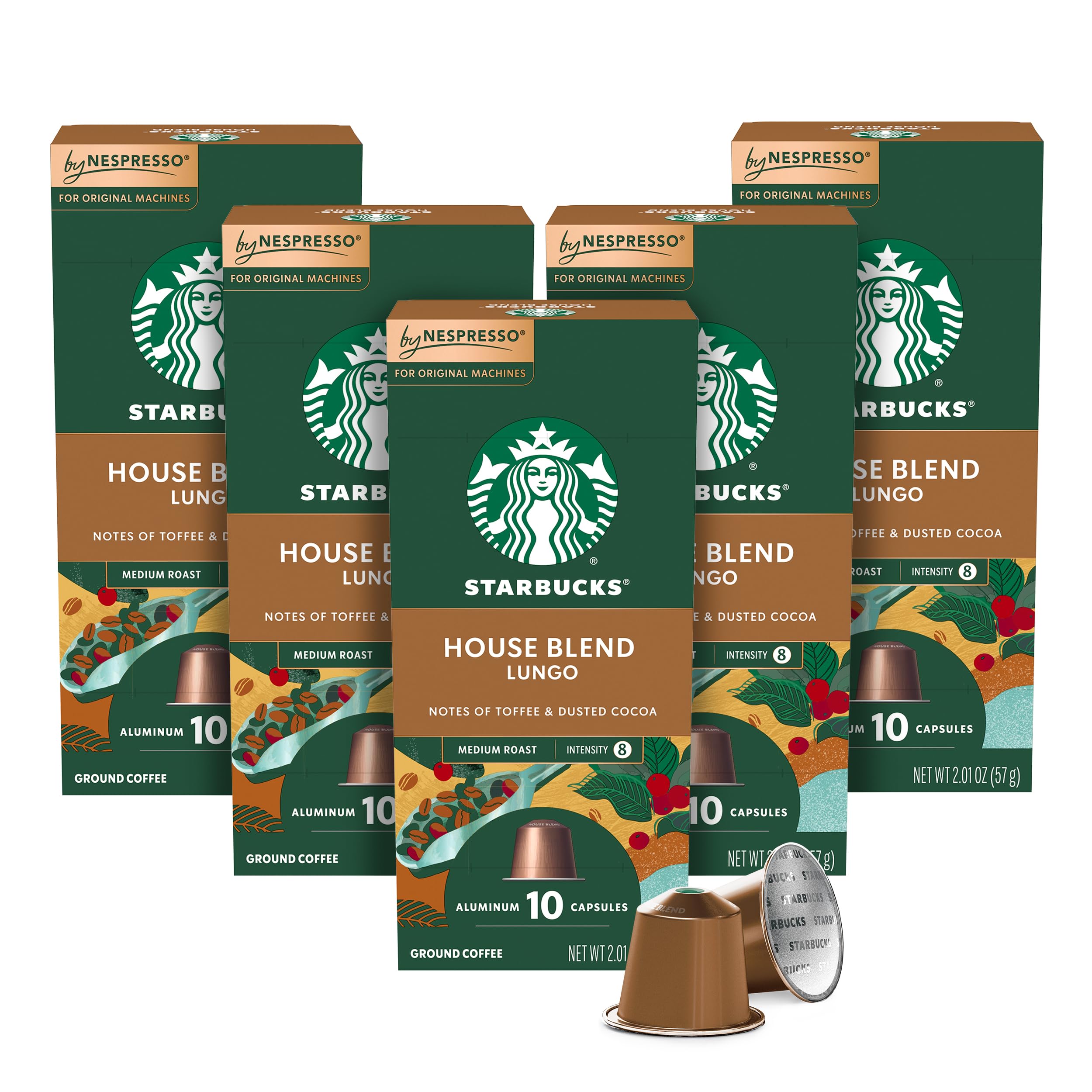 Amazon.com: Starbucks by Nespresso Original Line, House Blend