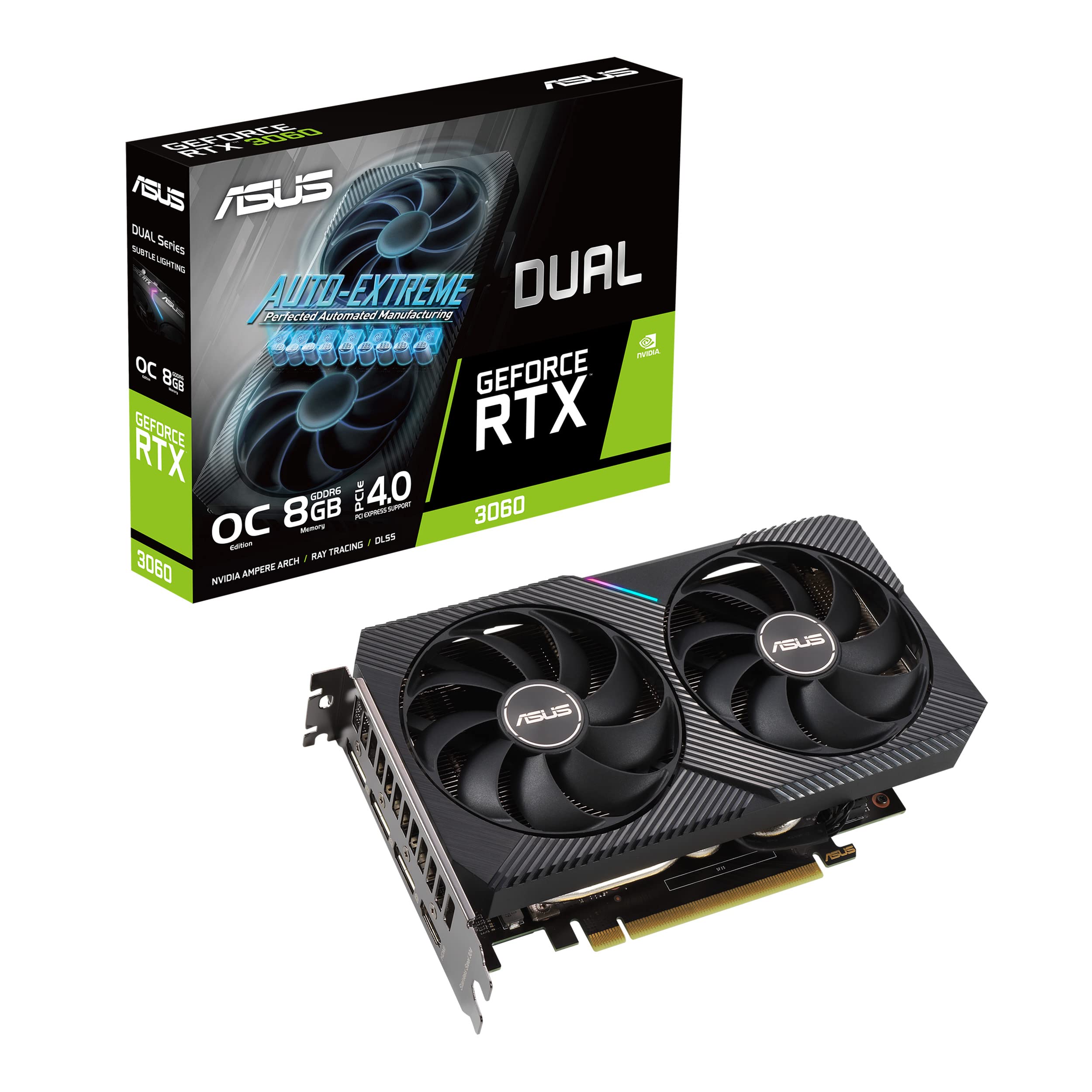 Amazon.com: ASUS Dual GeForce RTX™ 3060 OC Edition 8GB GDDR6 (PCIe