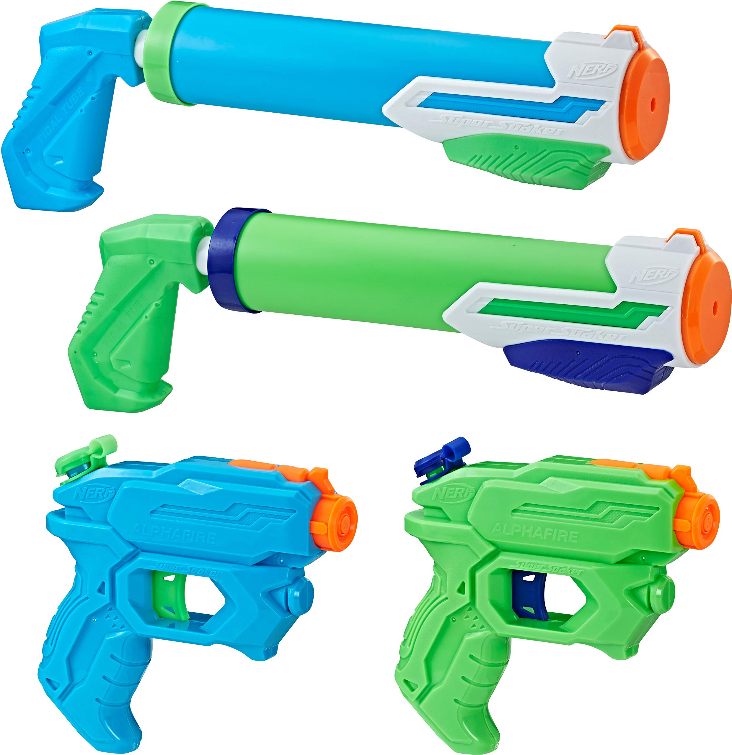 Amazon.com: Super Soaker Floodtastic 4 Pack : Toys & Games