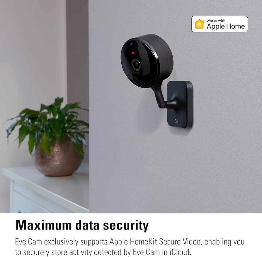 Amazon.com : Eve Cam (2 Pack, Apple Home) – Smart Indoor Camera