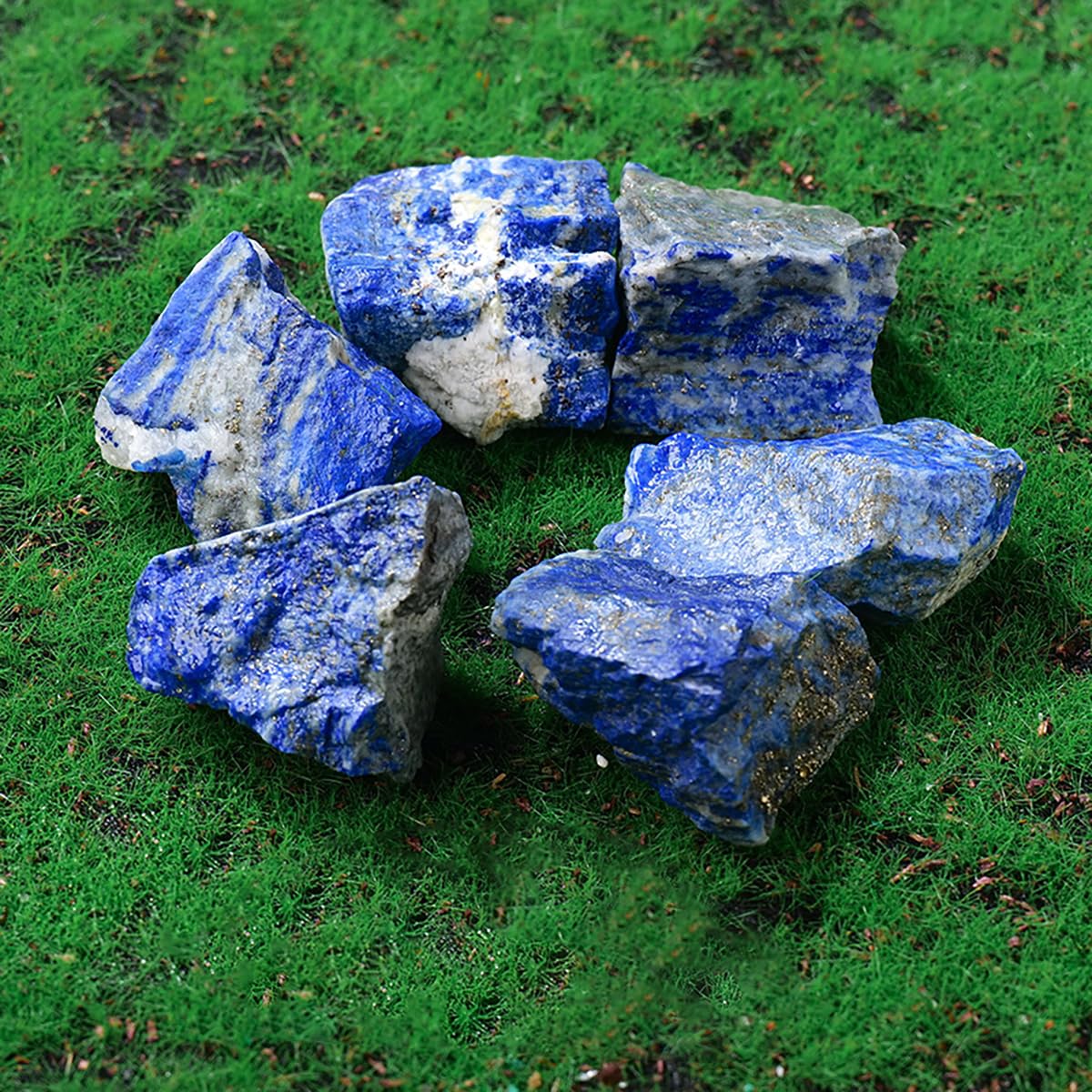 Amazon.co.jp: SUKIMIND 400gセット ラピスラズリ 原石 天然石 かち