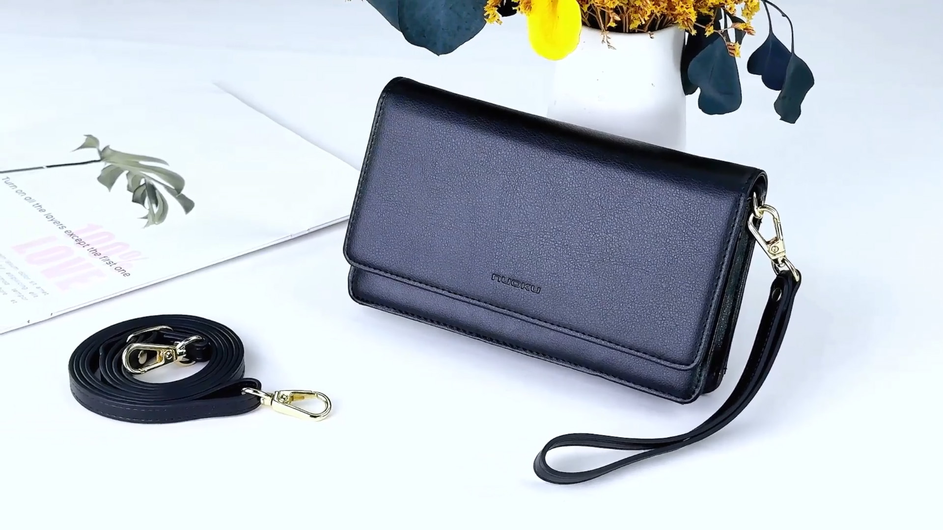 nuoku Crossbody Bag for Women Cellphone Small Little Purse with