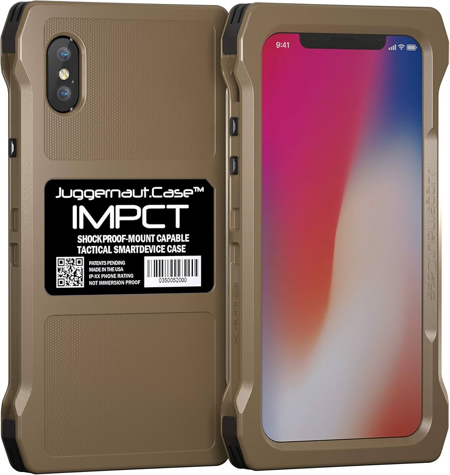 Amazon.co.jp: Juggernaut.Case iPhone X IMPCT ミリタリーグレード