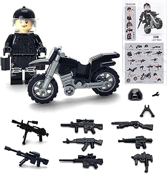 Amazon.co.jp: Toysvill SWAT ミリタリーポリス ビルディングブロック