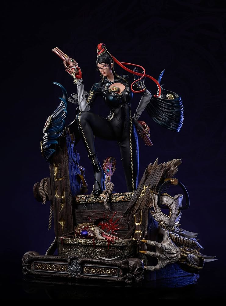 Amazon.co.jp: ベヨネッタ フィギュア 1/4スケール 塗装済み完成品