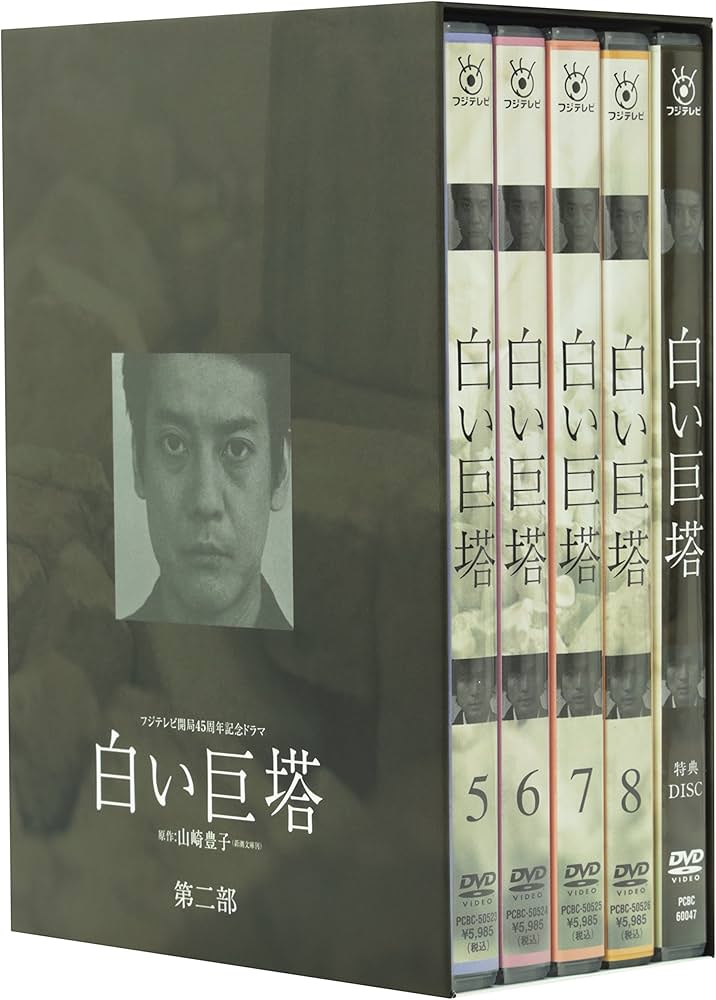 Amazon.co.jp: 白い巨塔 第二部 DVD-BOX : 唐沢寿明, 江口洋介, 黒木瞳