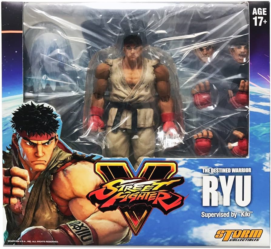 Amazon.com: Storm Collectibles 1/12 Ryu Street Fighter V Action