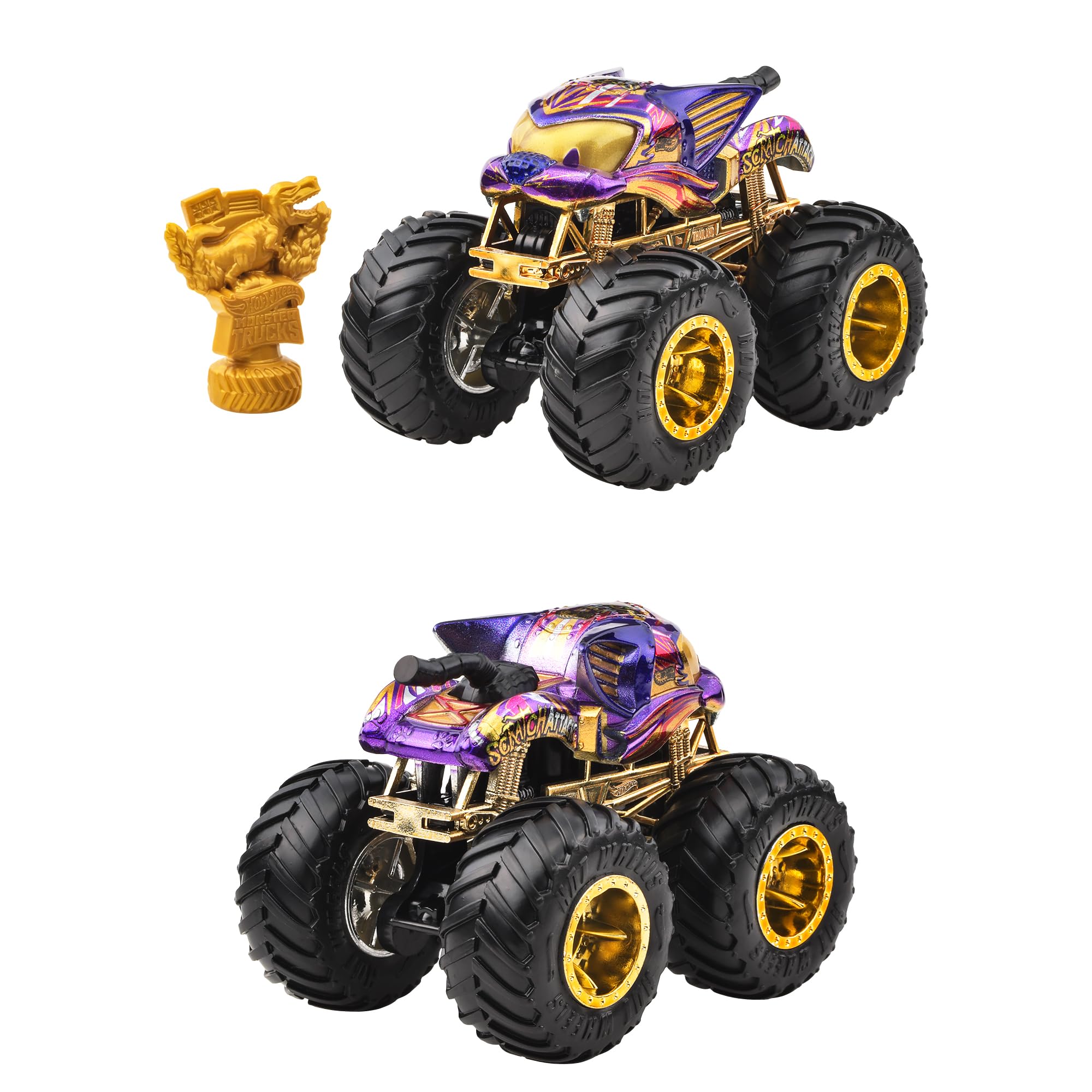 Amazon | ホットウィール(Hot Wheels) モンスタートラック トロフィー