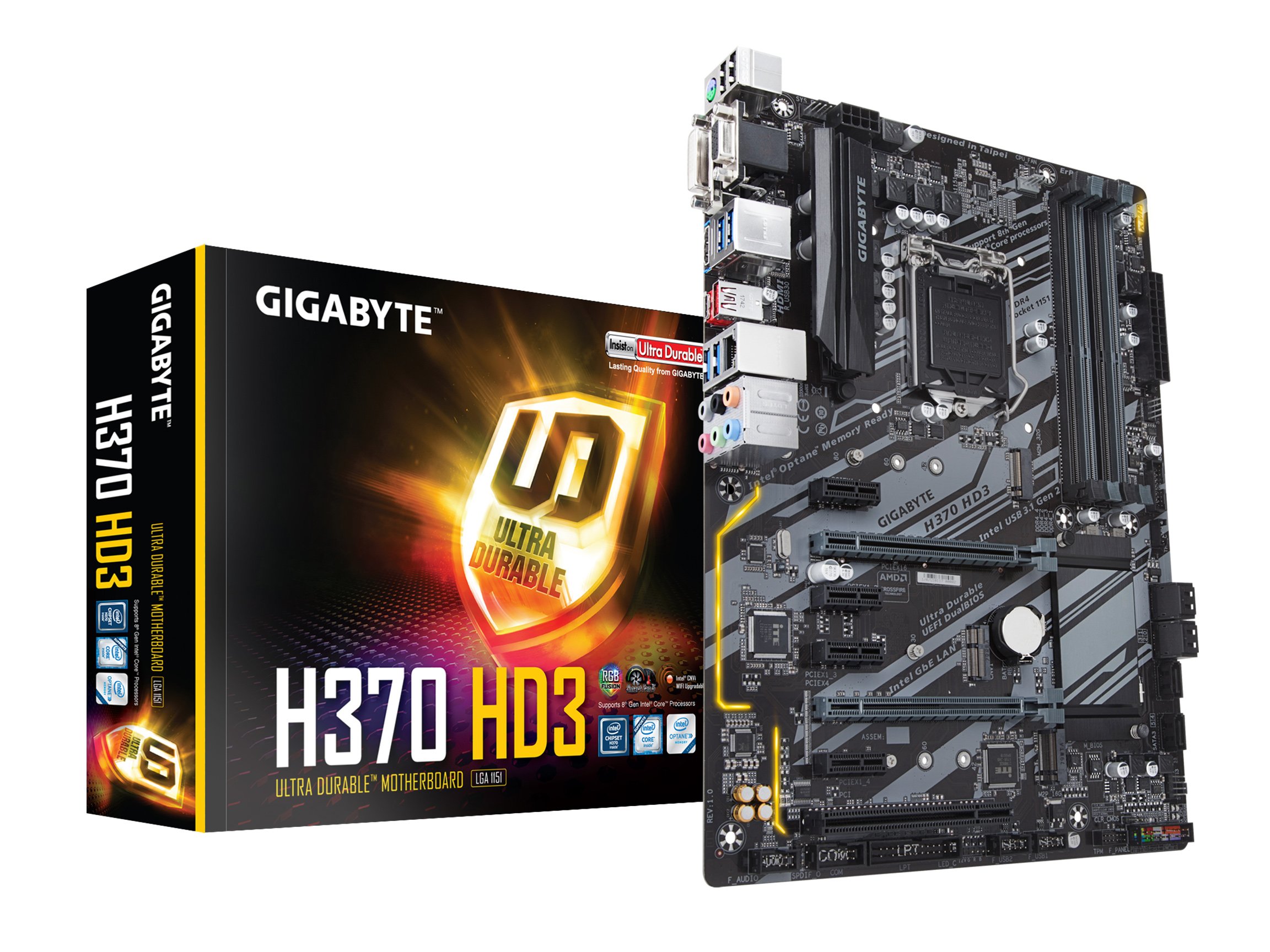 Amazon | GIGABYTE H370 HD3 ATX マザーボード [Intel H370チップ