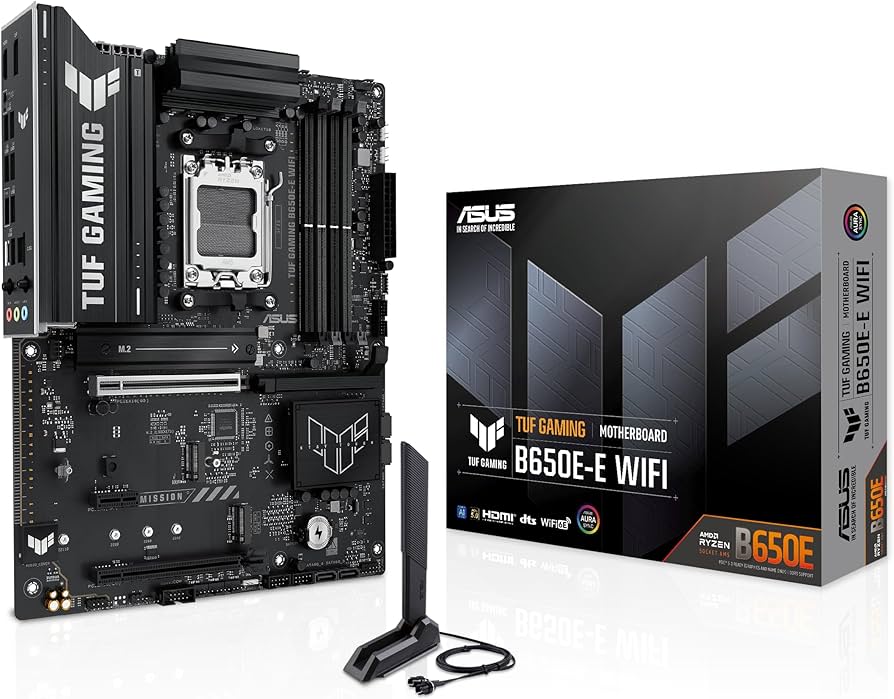 Amazon.com: ASUS TUF GAMING B650E-E WIFI AMD AM5 B650 ATX