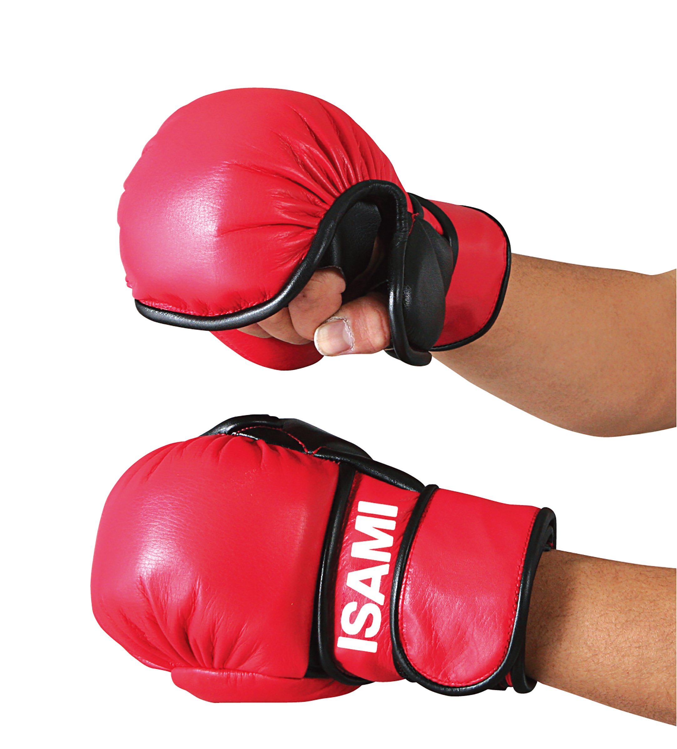 Amazon | ISAMI(イサミ) パウンドグローブ A-IS-756 赤 フリー