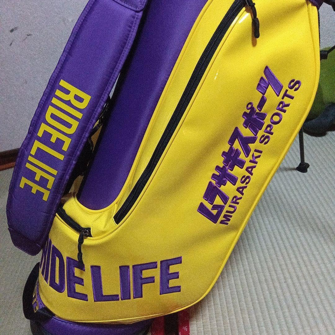 Amazon.co.jp: キャディバッグ ムラサキスポーツ50周年記念限定200個