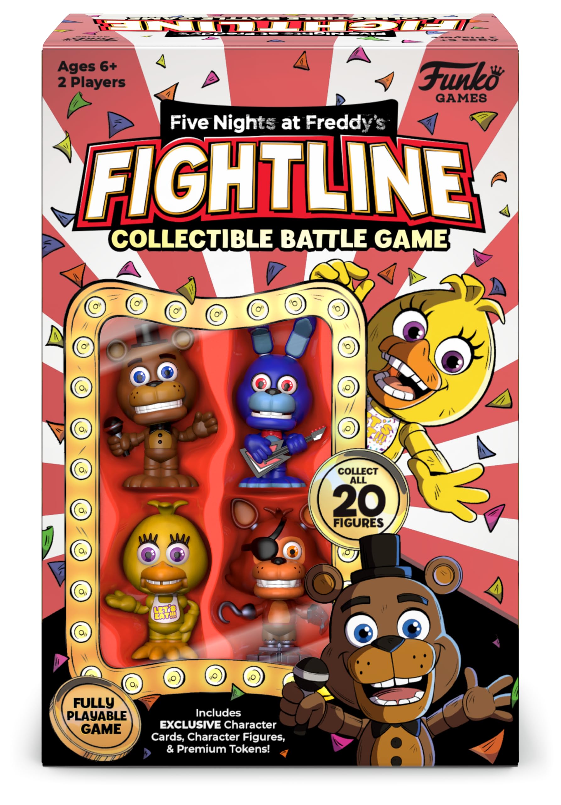 Amazon.com: Funko Five Nights at Freddy's FightLine Premier Pack
