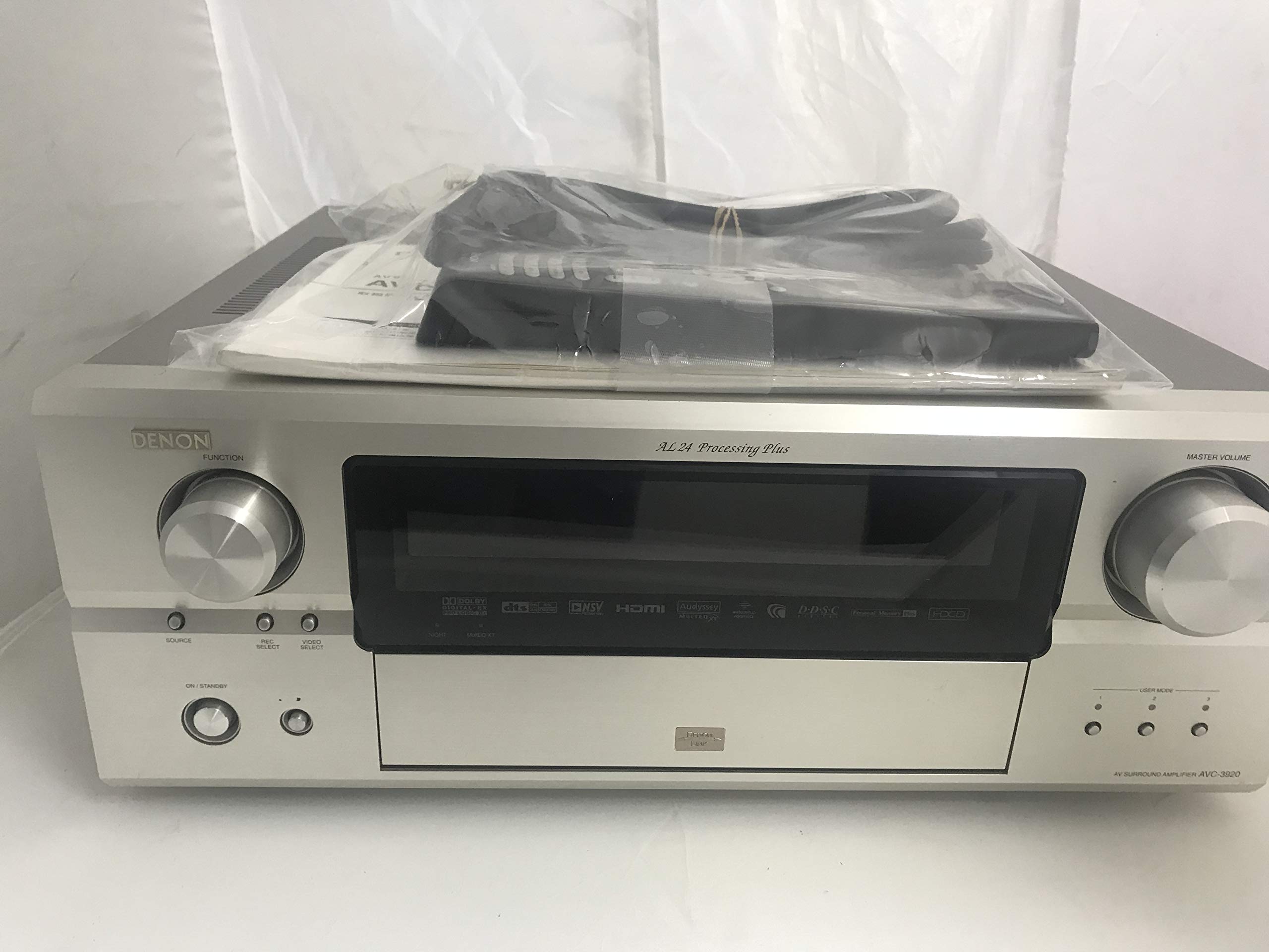 Amazon.co.jp: Denon AVサラウンドアンプ プレミアムシルバー AVC-3920