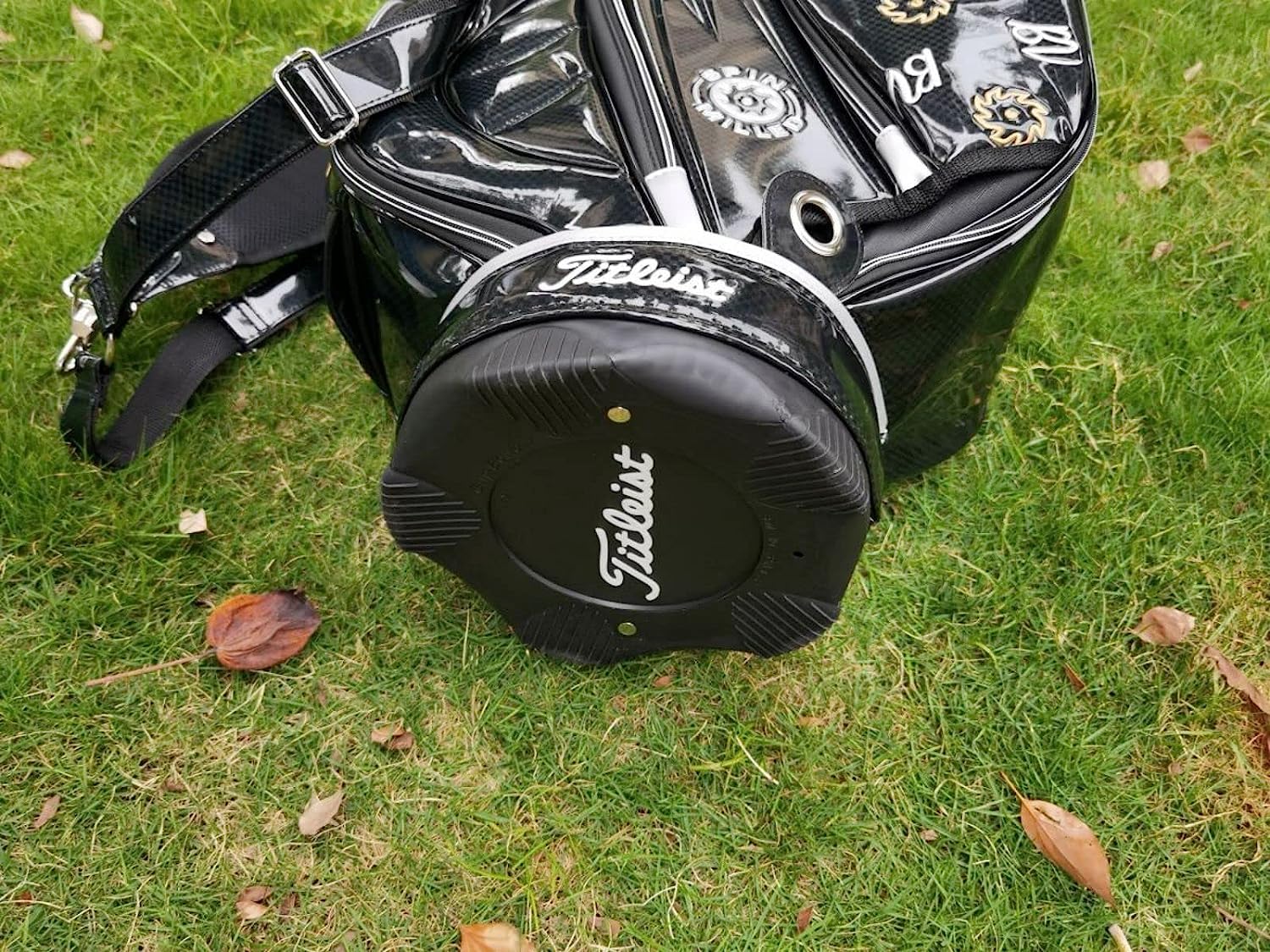 Amazon | LEMMAN キャディバッグ PUレザー スポーツゴルフバッグ