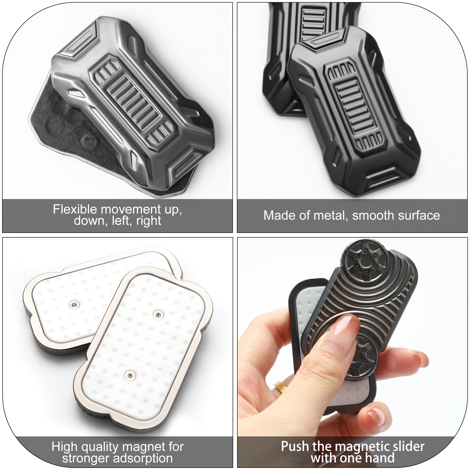 Mackie Cp2 Zirconium/Brassフィジェットトイ スライダー Mackie Cp2